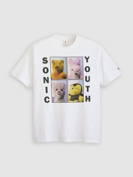 Sonic Youth x levis band tee