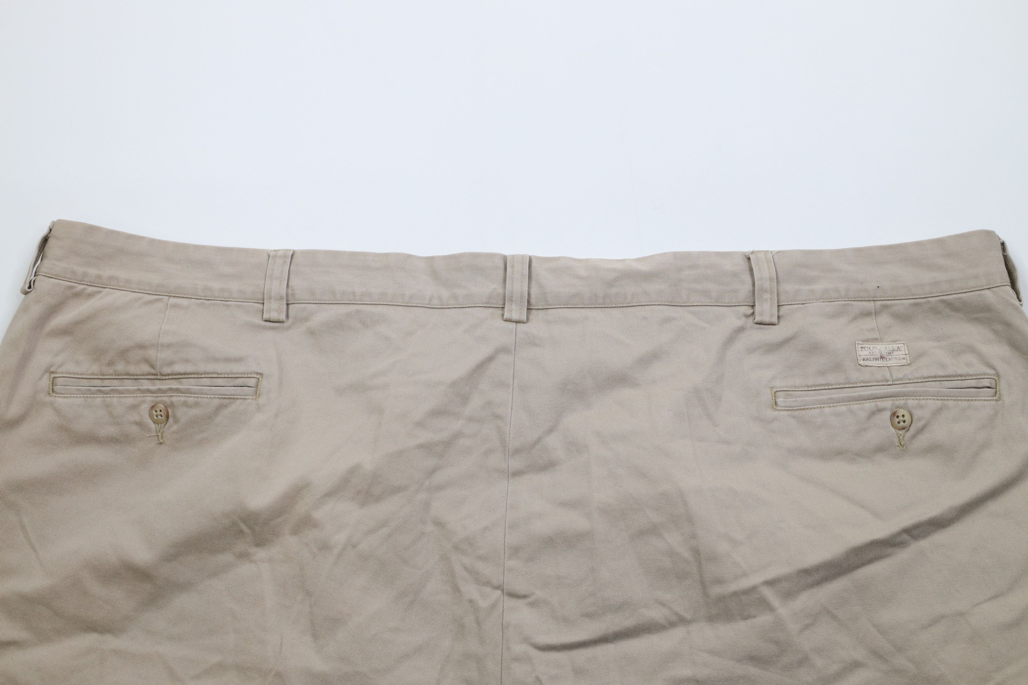 Ralph Lauren Vintage 90s Ralph Lauren Above Knee Chino Shorts Cotton Size US 44 / EU 60 - 9 Thumbnail