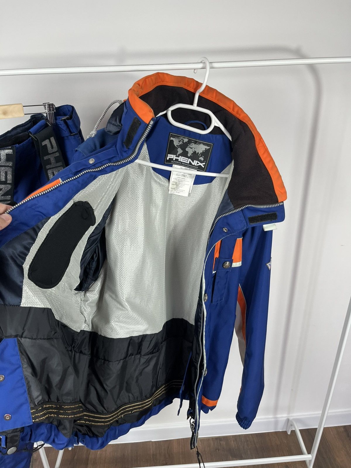 Phenix Phenix Ski Suit Set Jacket and Pants Blue Orange Size US XL / EU 56 / 4 - 16 Thumbnail