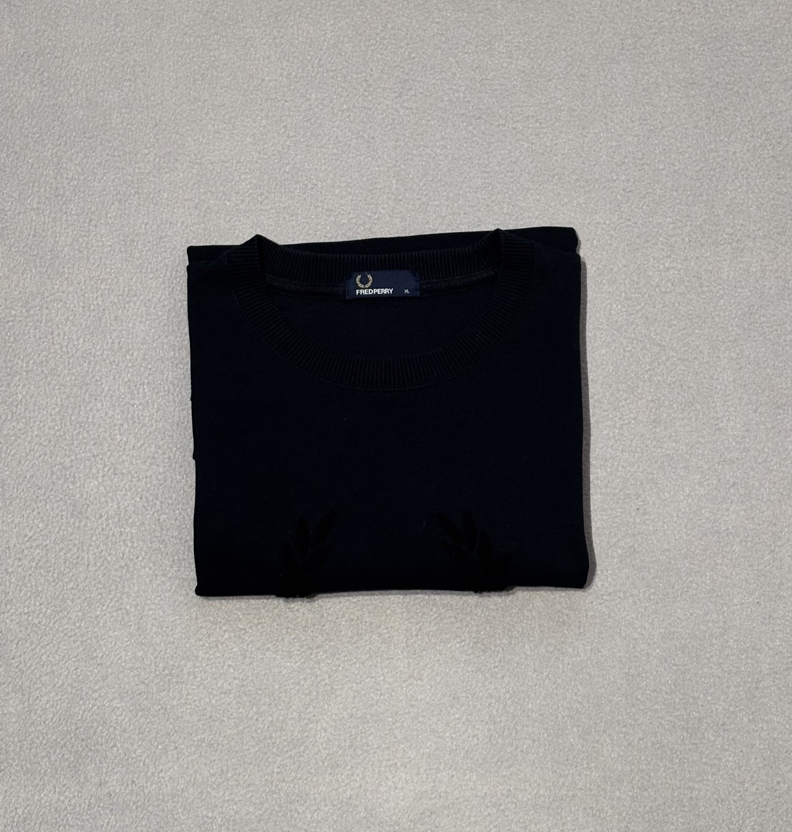 Fred Perry Fred Perry black sweatshirt size XL Size US XL / EU 56 / 4 - 19 Thumbnail