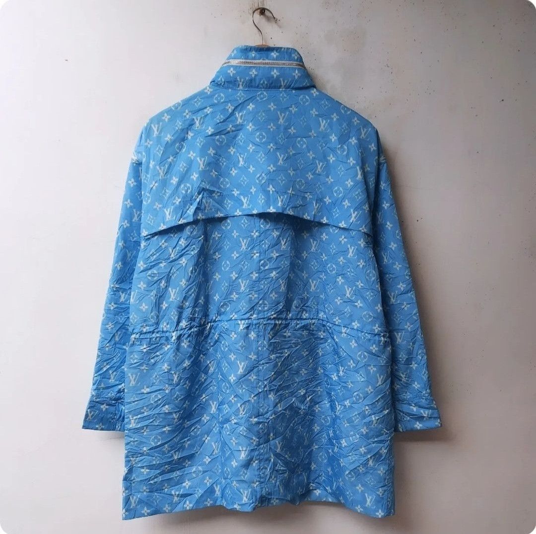 Designer × Vintage Vtg Louis Vuitton Monogram Polyester Women Jacket Size XL / US 12-14 / IT 48-50 - 3 Thumbnail