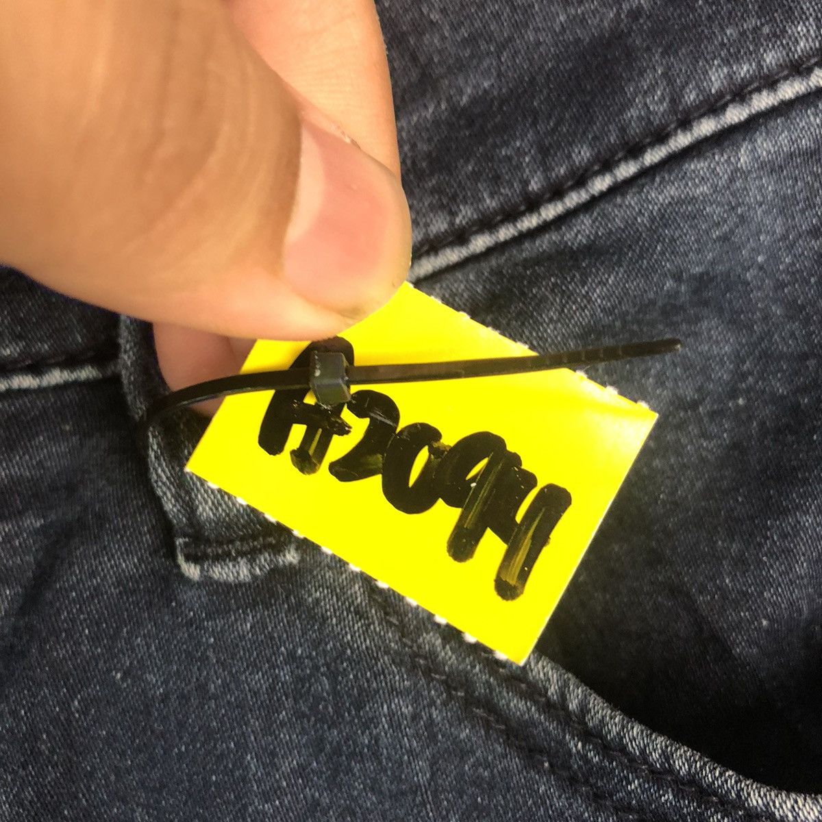 Japanese Brand Fieldcore Japanese utility tactical Blue Denim Pants #A2094 Size US 32 / EU 48 - 14 Thumbnail