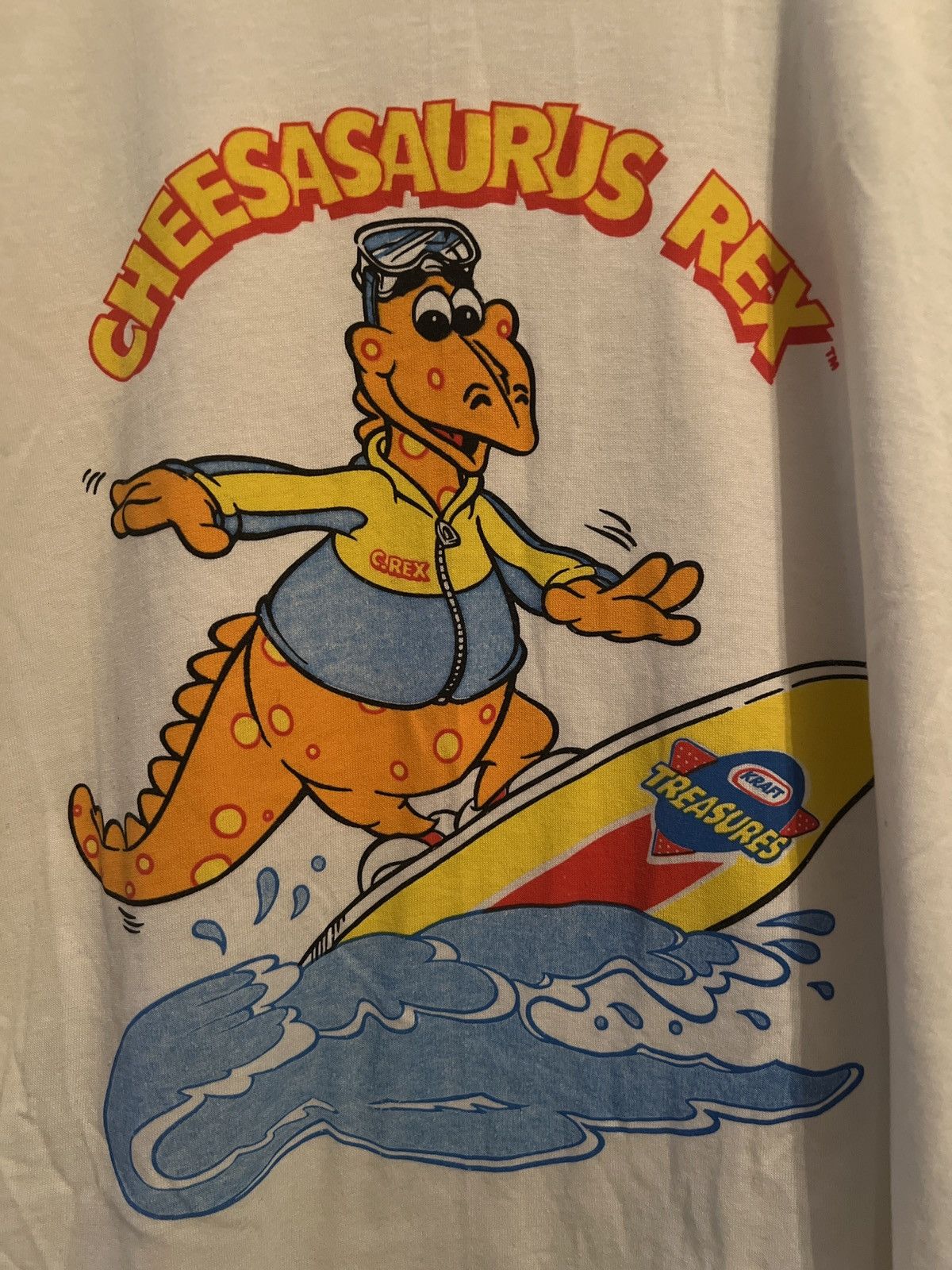 Single stitch Cheesaurus Rex vintage tee 🧀