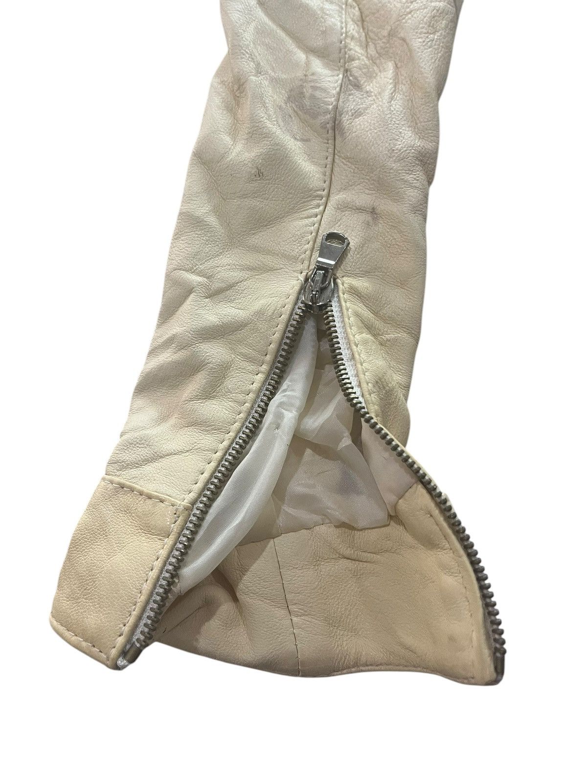 If Six Was Nine LAST DROP!!! LALTRAMODA LGB GENUINE LEATHER ZIPPER JACKET Size XS / US 0-2 / IT 36-38 - 15 Thumbnail