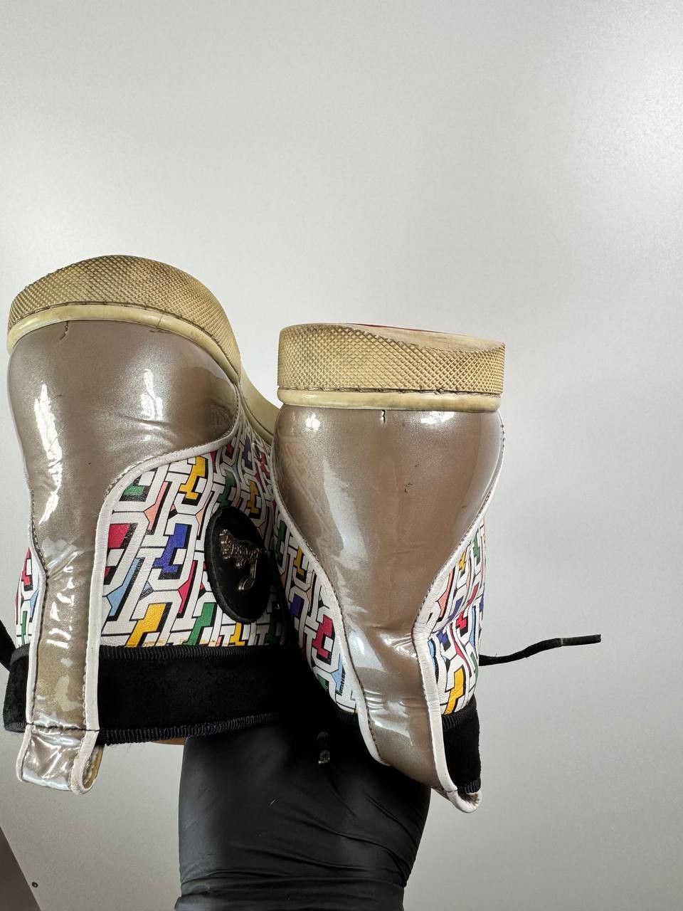 Christian Louboutin Christian Louboutin Louis Spikes Orlato Pattern Sz 42 Size US 9 / EU 42 - 5 Thumbnail