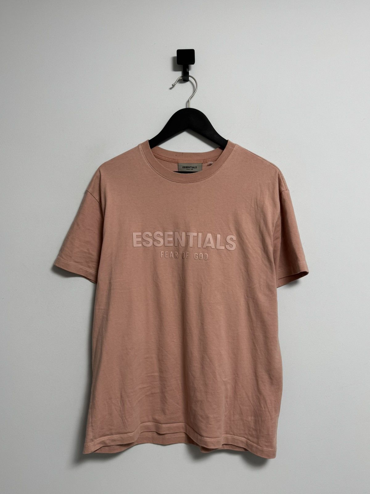 Essentials Essential Fear Of God Pink T Shirt All Size S Size US S / EU 44-46 / 1 - 1 Thumbnail