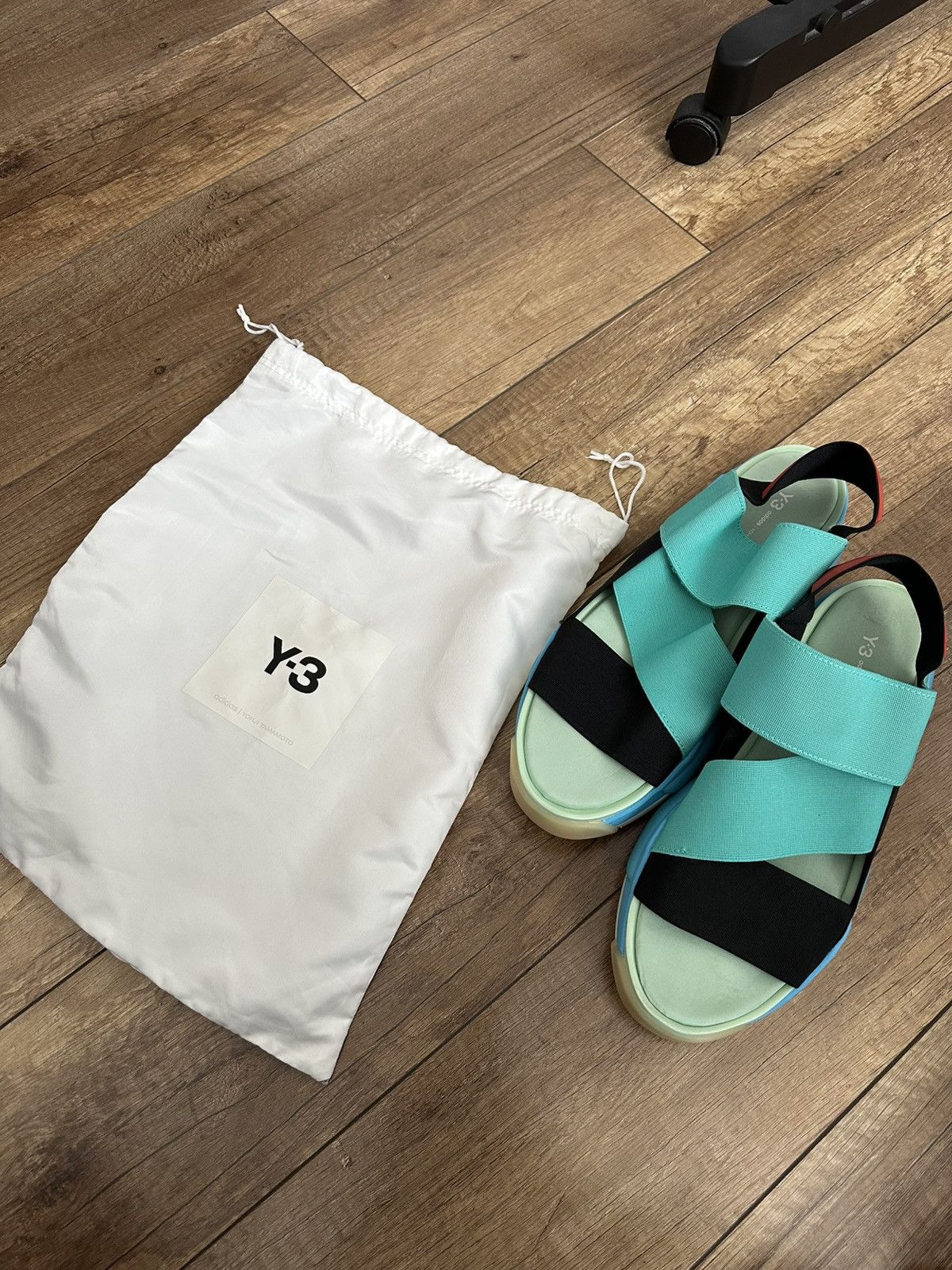 Y-3 Y-3 Adidas Yohji Yamamoto Hokori Sandals Shoes Size US 9 / EU 42 - 2 Thumbnail
