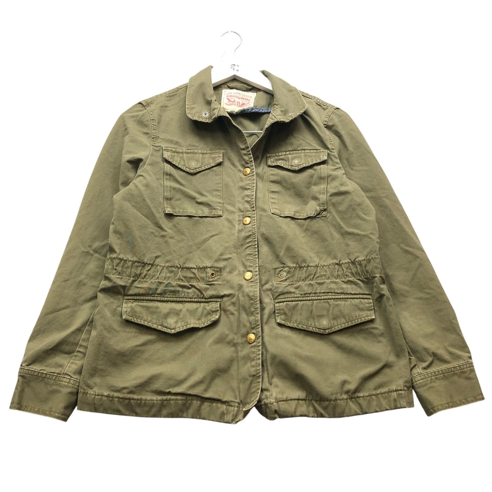 Levi's Levis Military Field Utility Jacket Womens XS Long Sleeve Size XS / US 0-2 / IT 36-38 - 1 Thumbnail