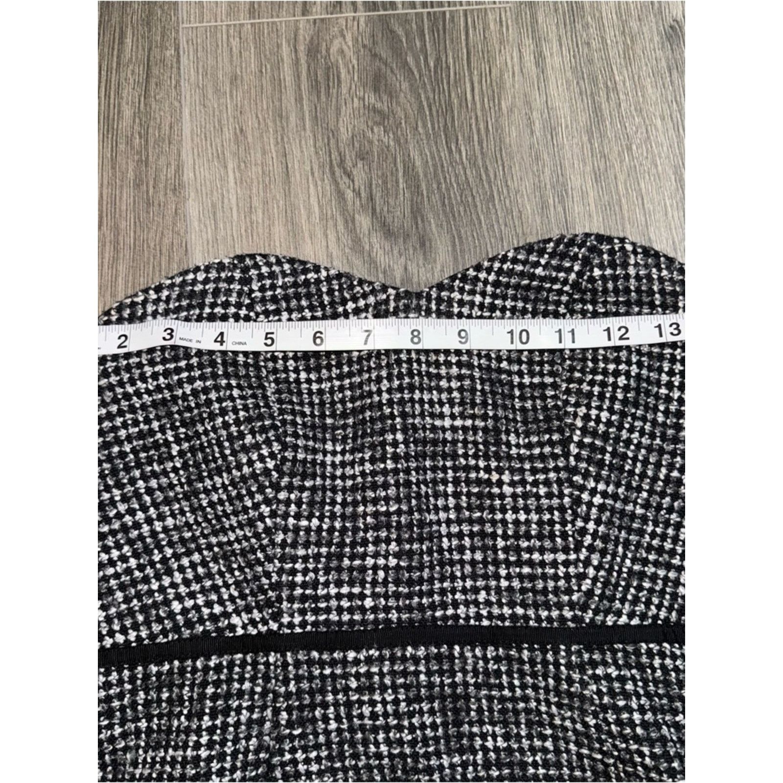 Urban Outfitters Kimchi Blue Tweed Strapless Dress Size 2 Gossip Girl Preppy Size XS / US 0-2 / IT 36-38 - 9 Thumbnail