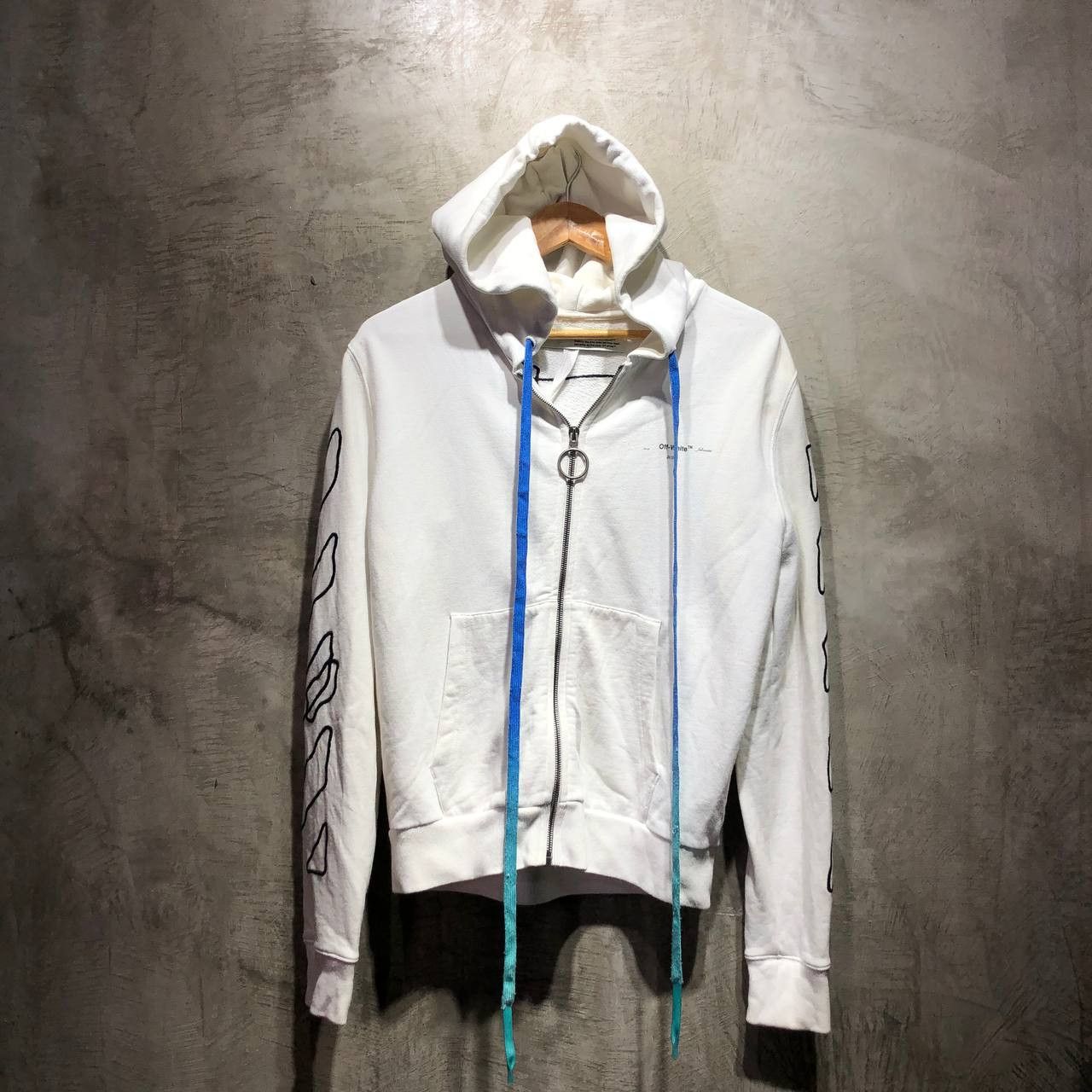 Off-White Off-White Abstract arrows zip-up hoodie Size US M / EU 48-50 / 2 - 2 Thumbnail