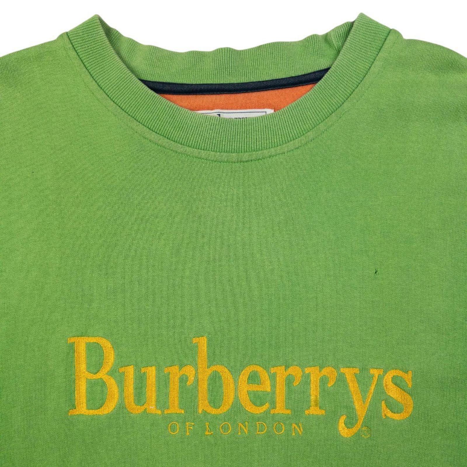 Vintage Burberry Embroidered Sweatshirt Size L