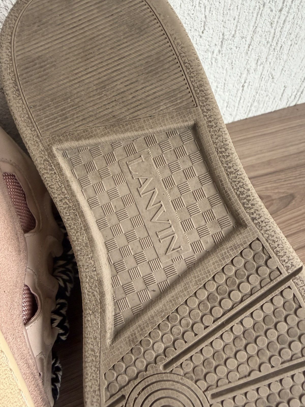 Lanvin Pale pink Curb sneakers Size US 9 / EU 42 - 22 Thumbnail