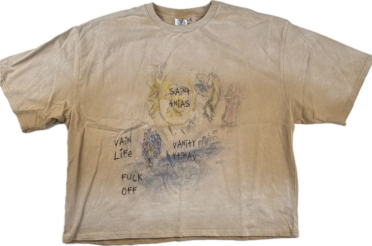 Vintage Saint Vanity F*ck Off T-shirt Size US XXL / EU 58 / 5 - 1 Thumbnail
