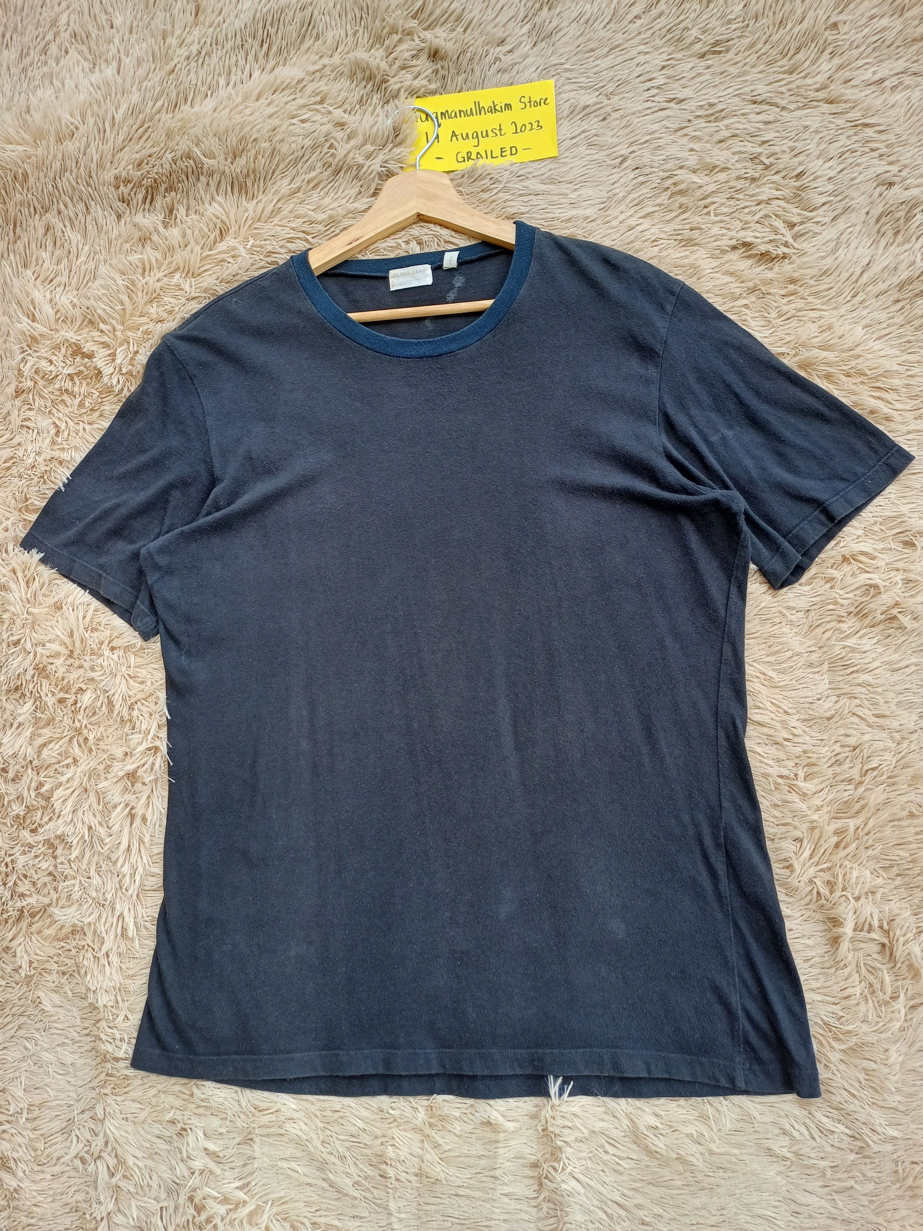 Helmut Lang Vintage SS1998 Helmut Lang Jeans Limited Ed Spellout Tshirt Size US M / EU 48-50 / 2 - 7 Thumbnail