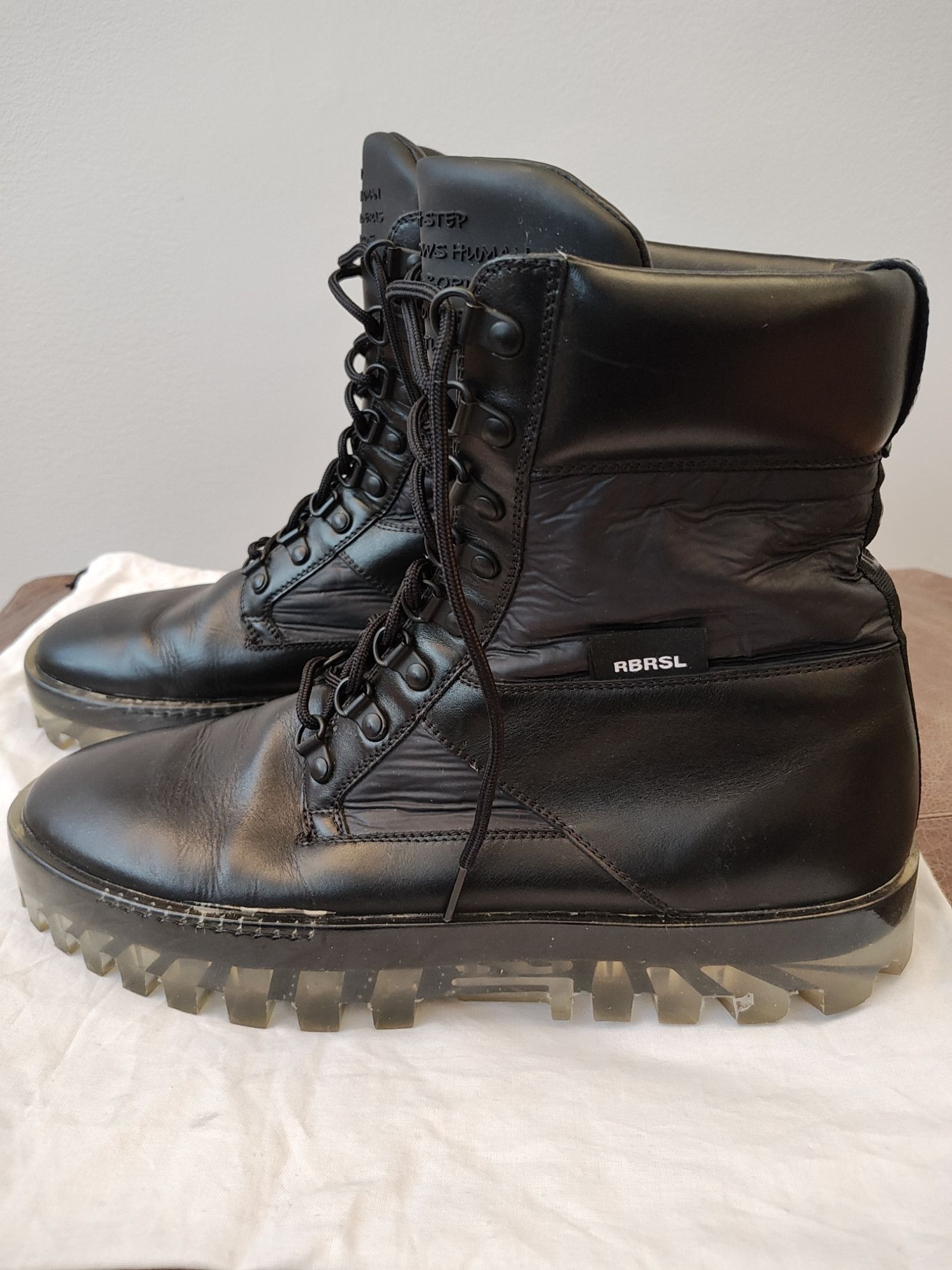 RBRSL O.X.S Rubber Soul leather boots Size US 10 / EU 43 - 2 Thumbnail