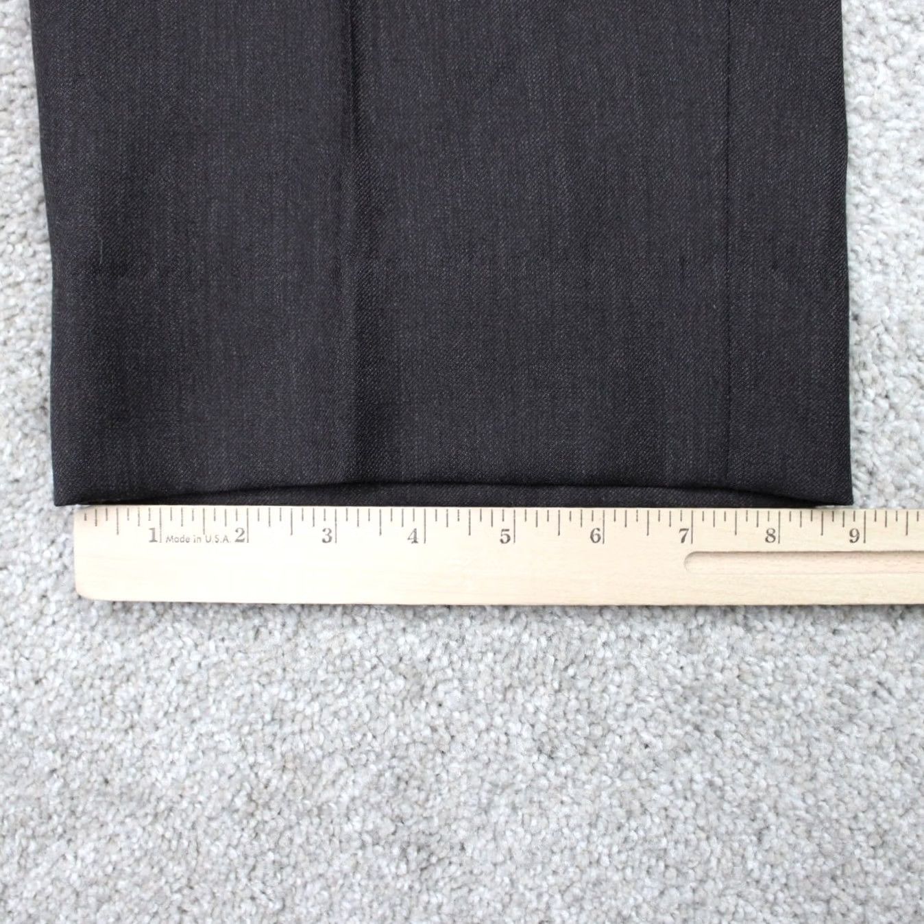 Joseph Joseph & Feiss Dress Pants Mens 33x30 Brown 100% Wool Flat Front Straight leg Dress Pants Mens Regular Brown Wool Size US 33 - 4 Thumbnail