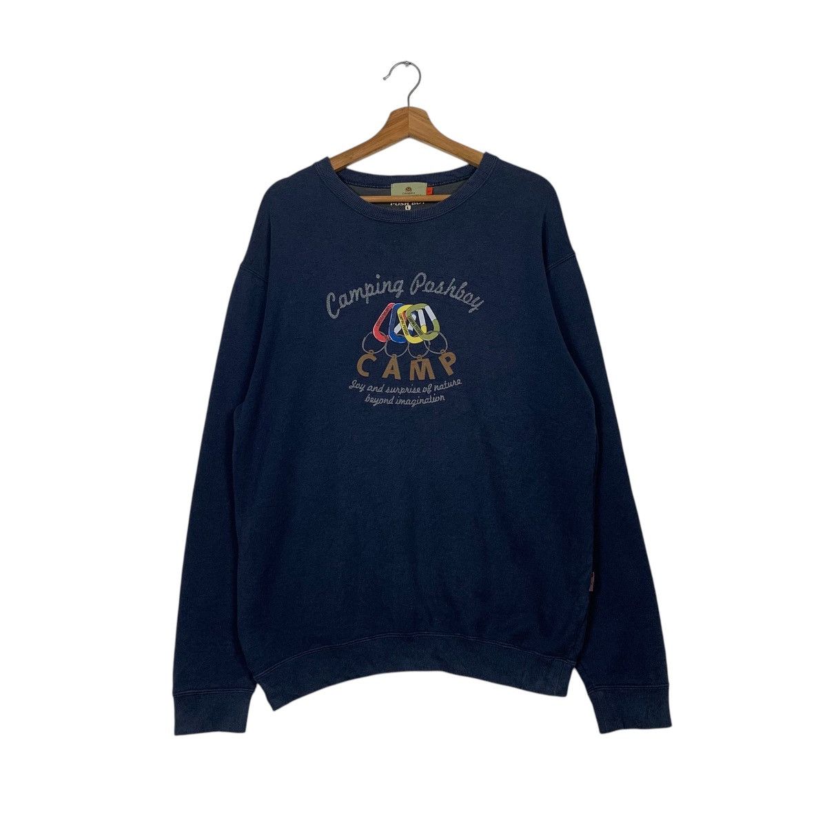Japanese Brand Japanese Brand Posh Boy Camp Sweatshirt Size US L / EU 52-54 / 3 - 1 Thumbnail