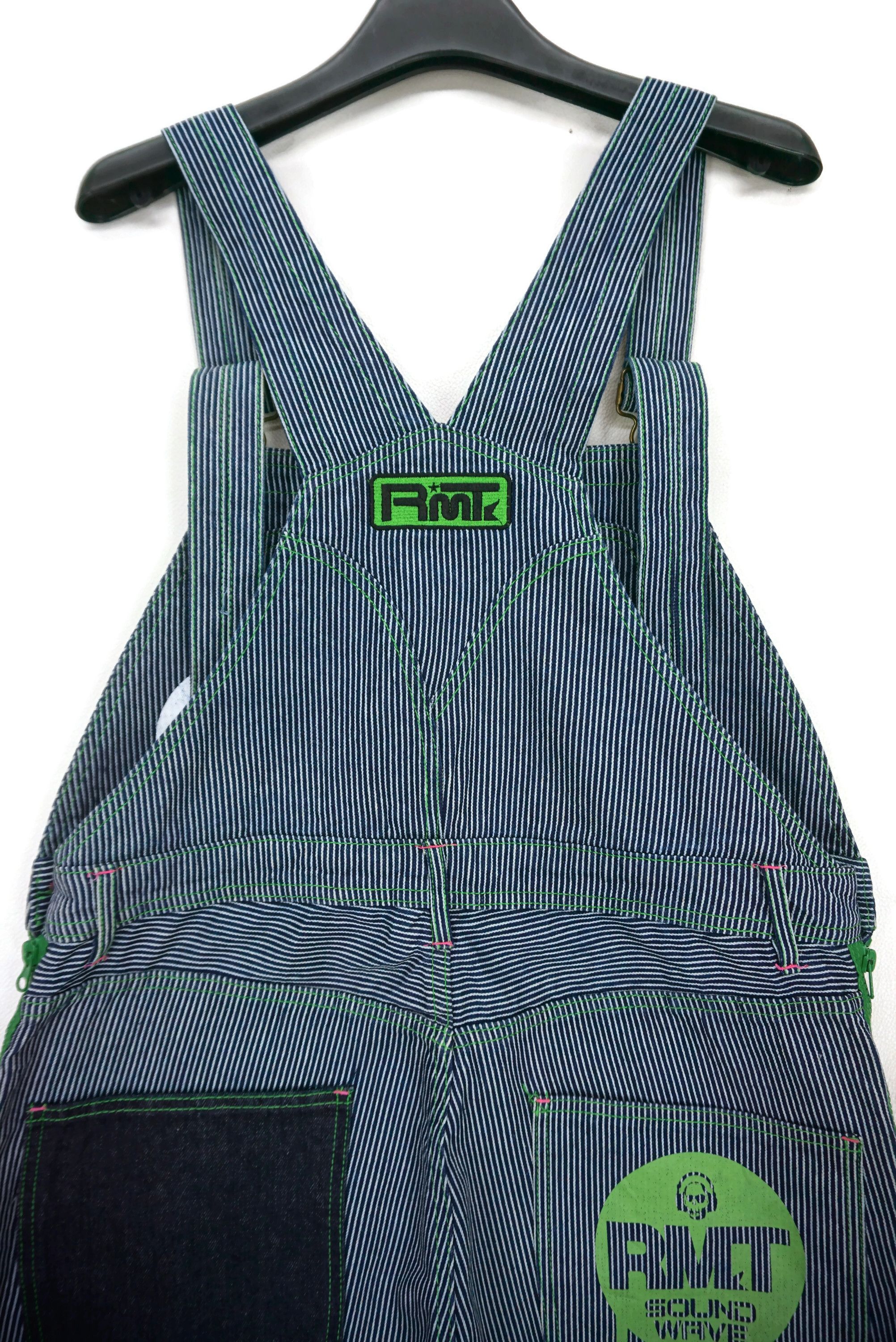 Japanese Brand Rimaster Jeans Size W36xL32 Hickory Overalls Workwear Denim Size US 33 - 9 Thumbnail