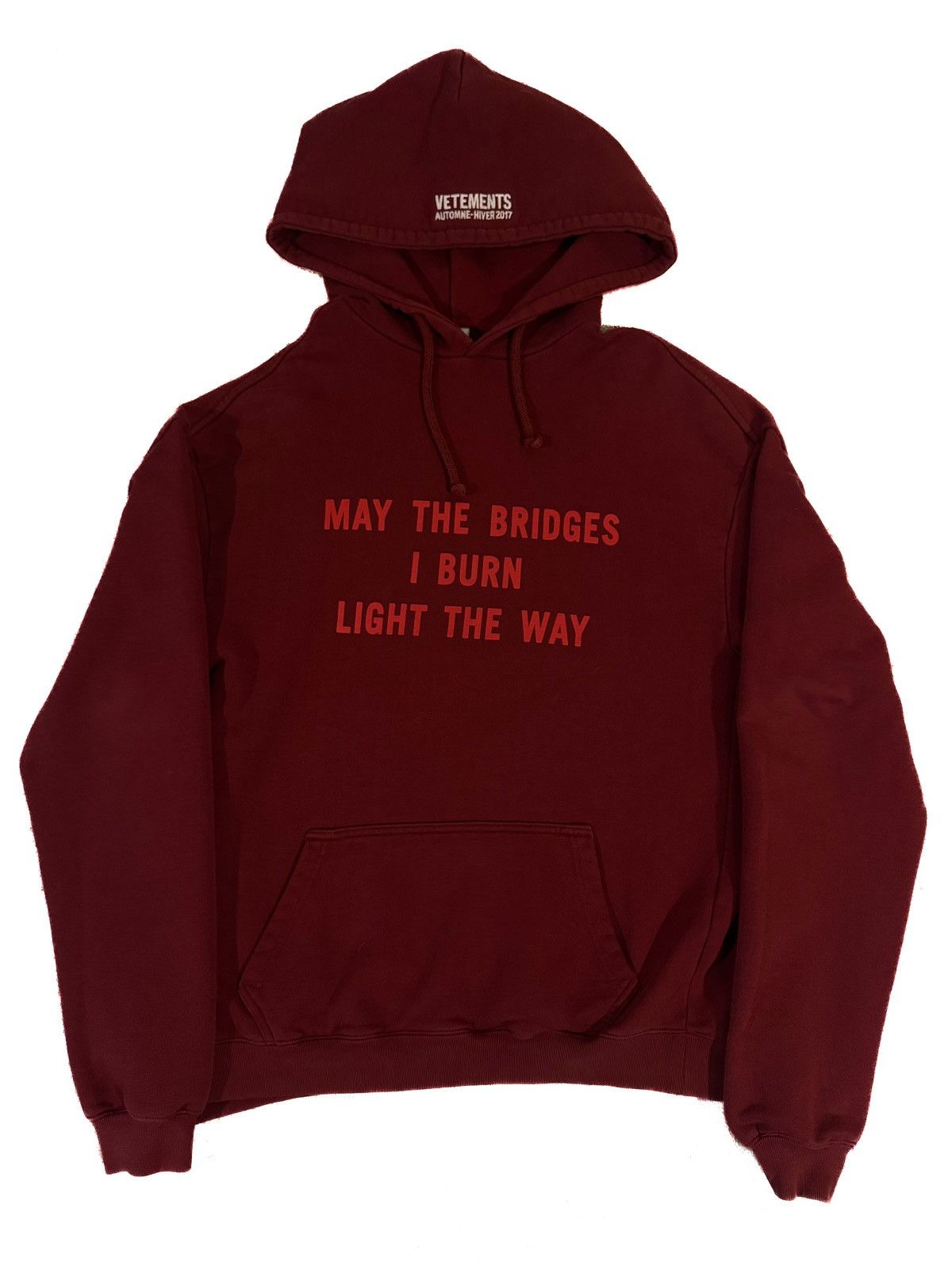 Vetements Vetements “May The Bridges” Hoodie RARE Size US XS / EU 42 / 0 - 1 Thumbnail