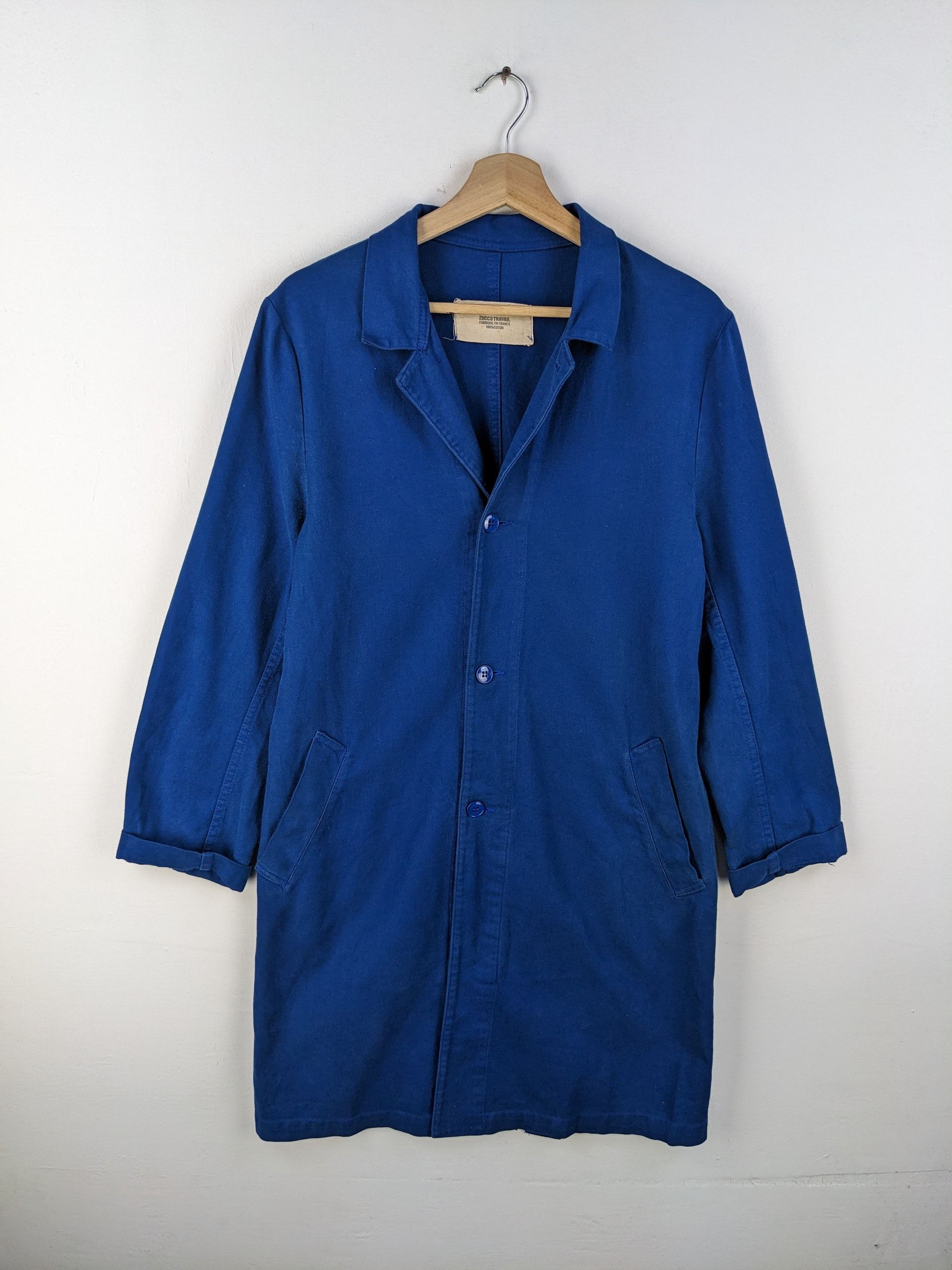 Designer × Japanese Brand × Zucca Vintage Zucca Travail Long Cardigan Size M / US 6-8 / IT 42-44 - 1 Thumbnail