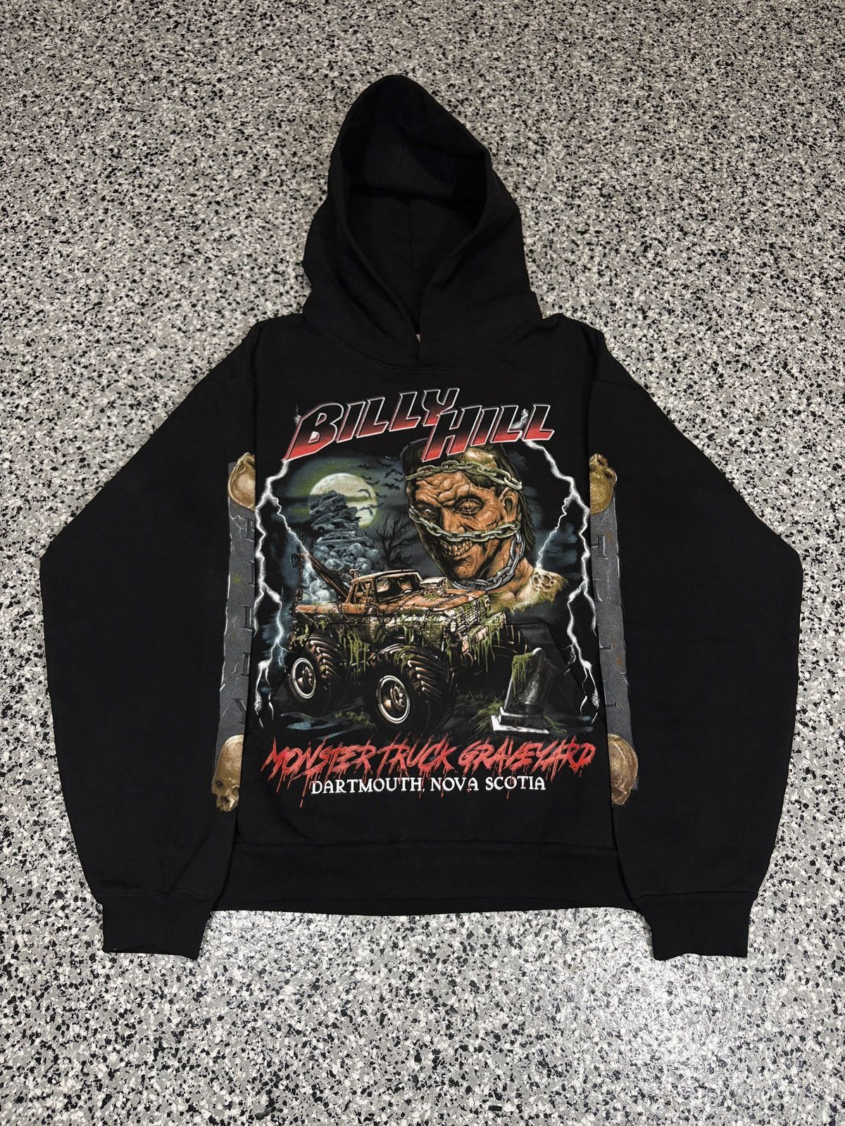 Billy Hill 2021 Billy Hill “Monster Truck Graveyard” Hoodie Size L Size US L / EU 52-54 / 3 - 1 Thumbnail