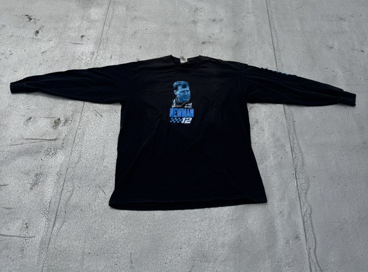 NASCAR × Vintage Vintage Ryan Newman Nascar T-Shirt Size US XL / EU 56 / 4 - 1 Thumbnail