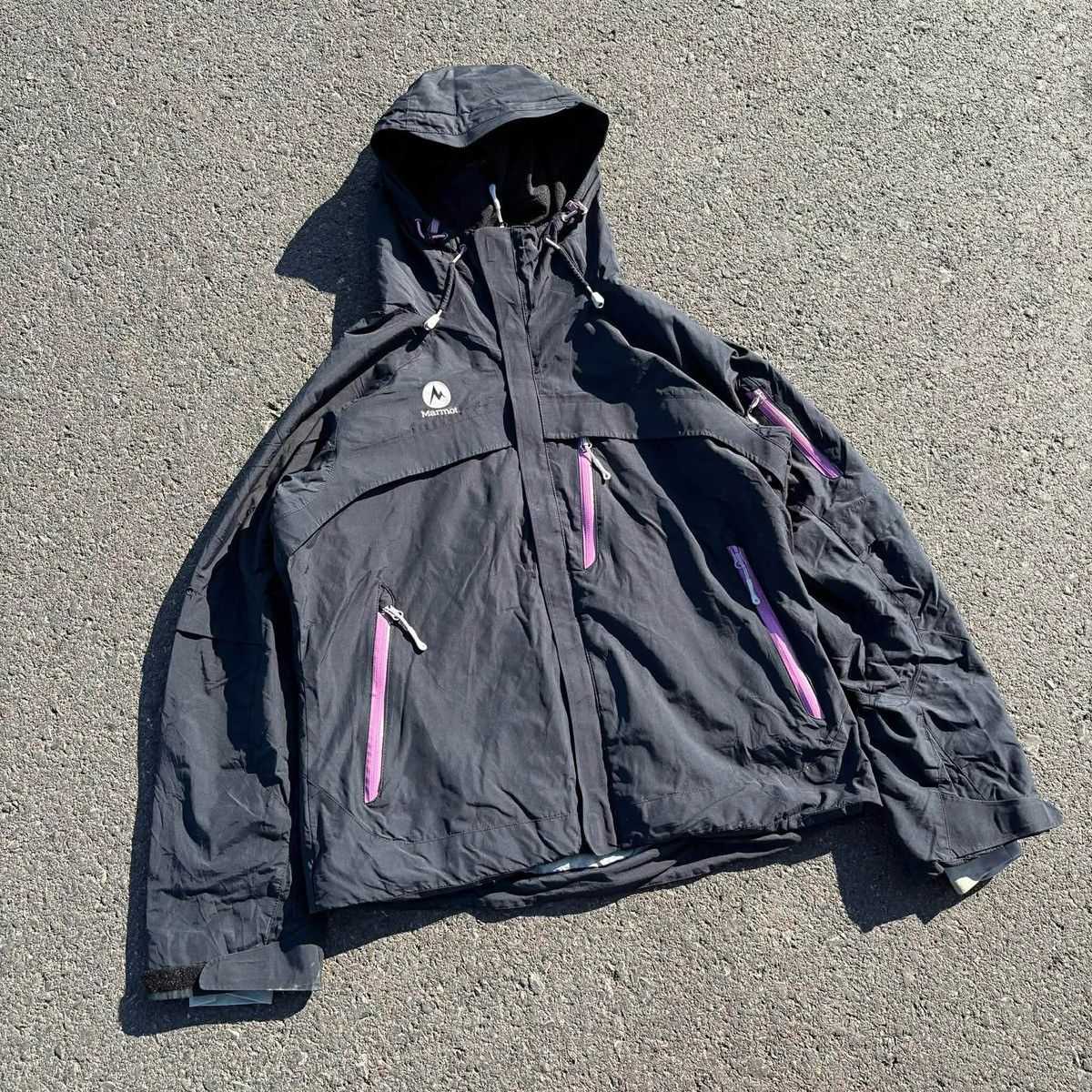 Marmot Marmot Hooded Technical Jacket / Gorpcore Y2K Outdoor Size US L / EU 52-54 / 3 - 2 Thumbnail
