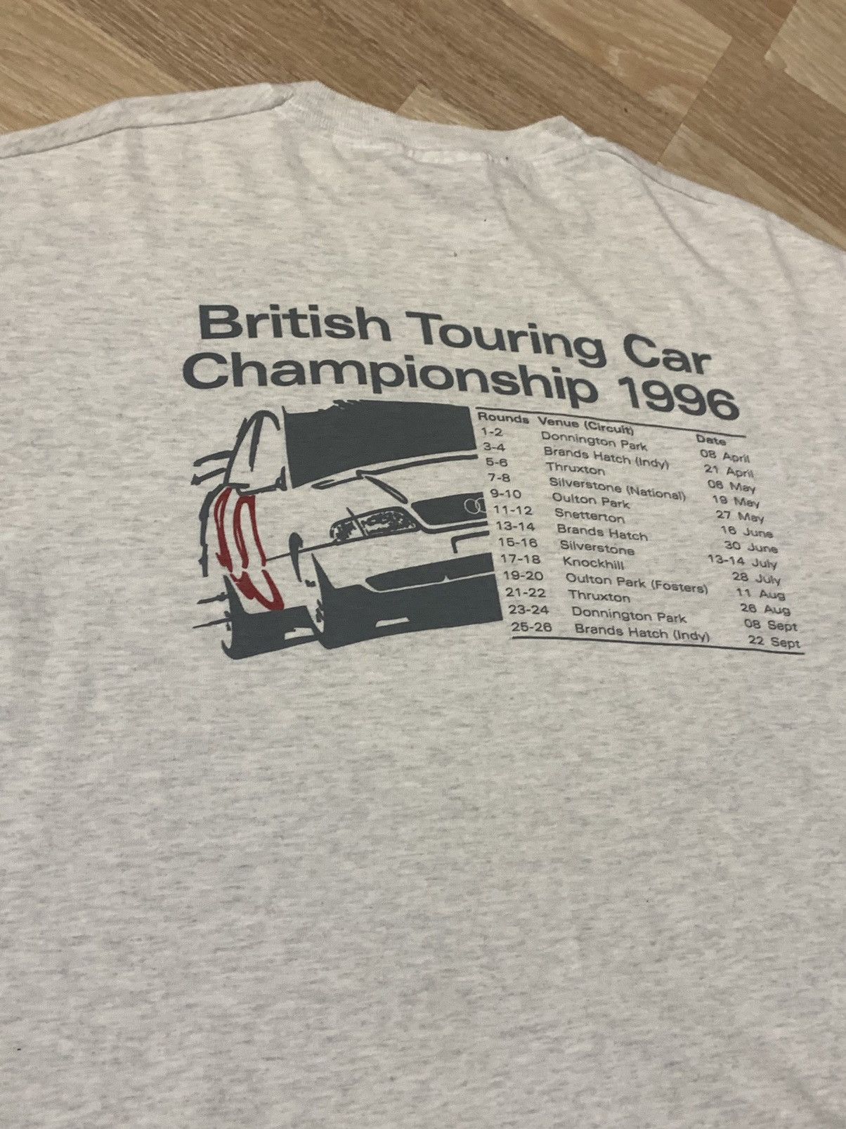 Audi × Vintage Audi vintage t-shirt 1996 (totally new) Size US L / EU 52-54 / 3 - 8 Thumbnail