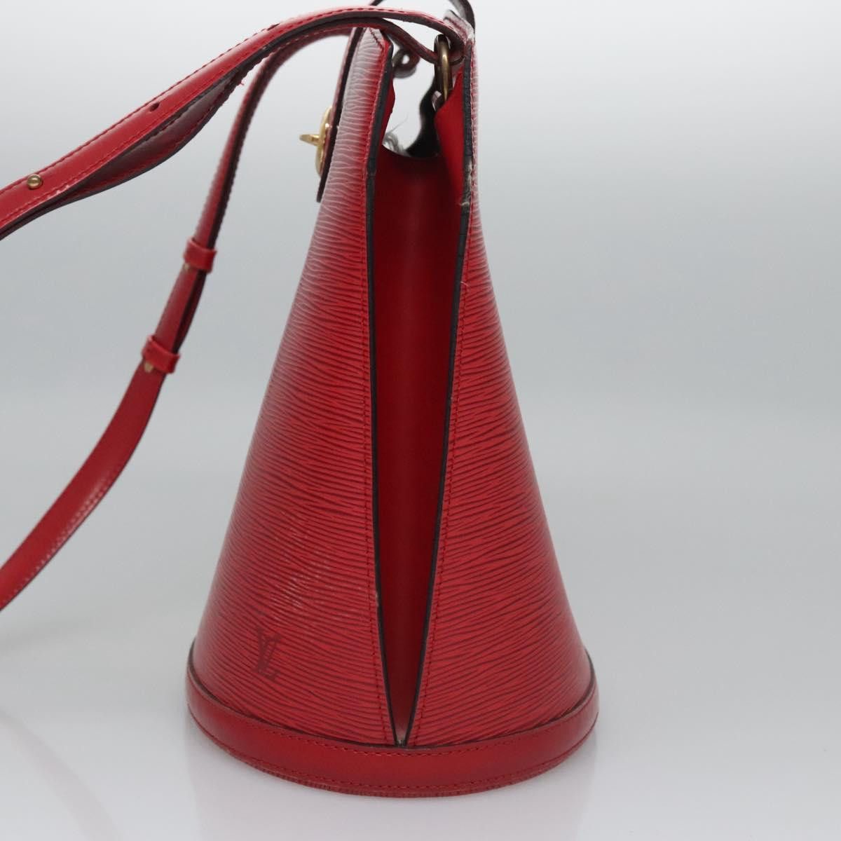 Louis Vuitton LOUIS VUITTON Epi Cluny Shoulder Bag Red M52257 Size ONE SIZE - 3 Thumbnail