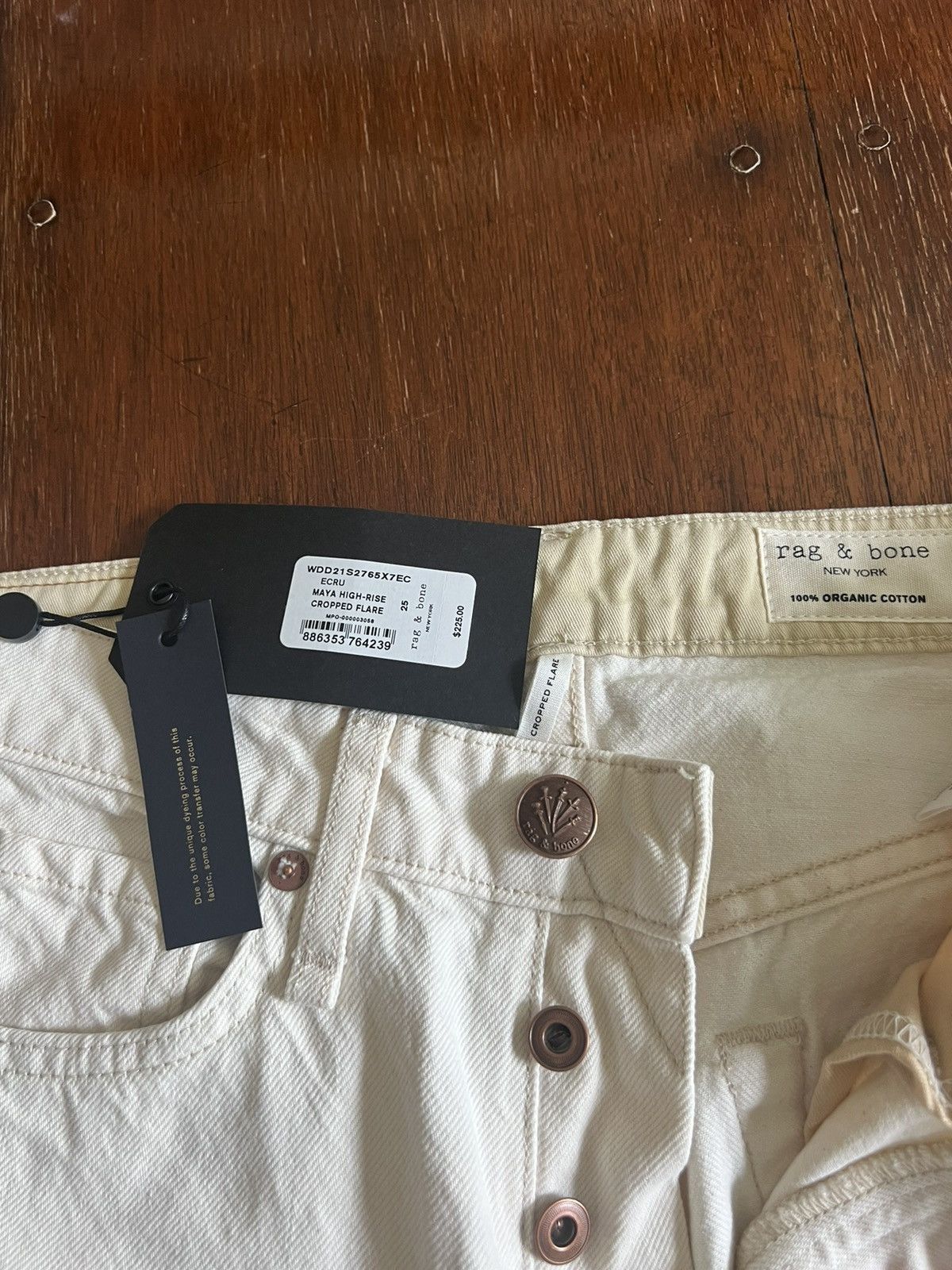 Rag & Bone Rag & Bone - Maya High Rise Cropped Flare - 25 Size 25" / US 0 / IT 36 - 4 Thumbnail