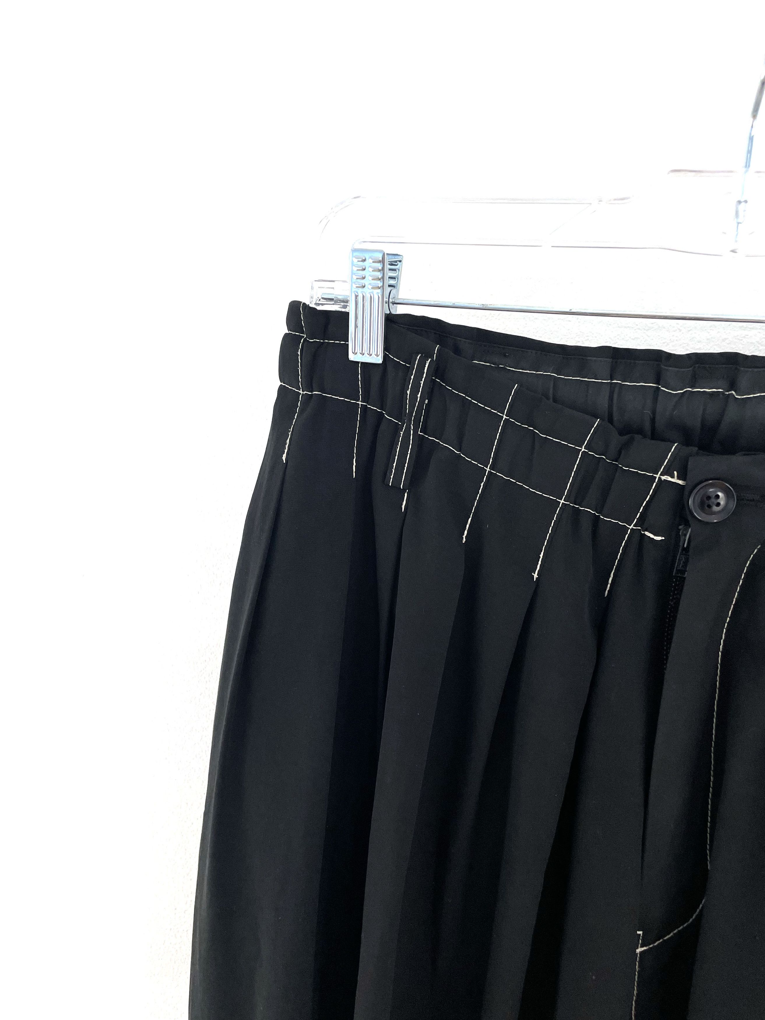 Yohji Yamamoto Contrast Stitch Pants Size US 34 / EU 50 - 5 Thumbnail