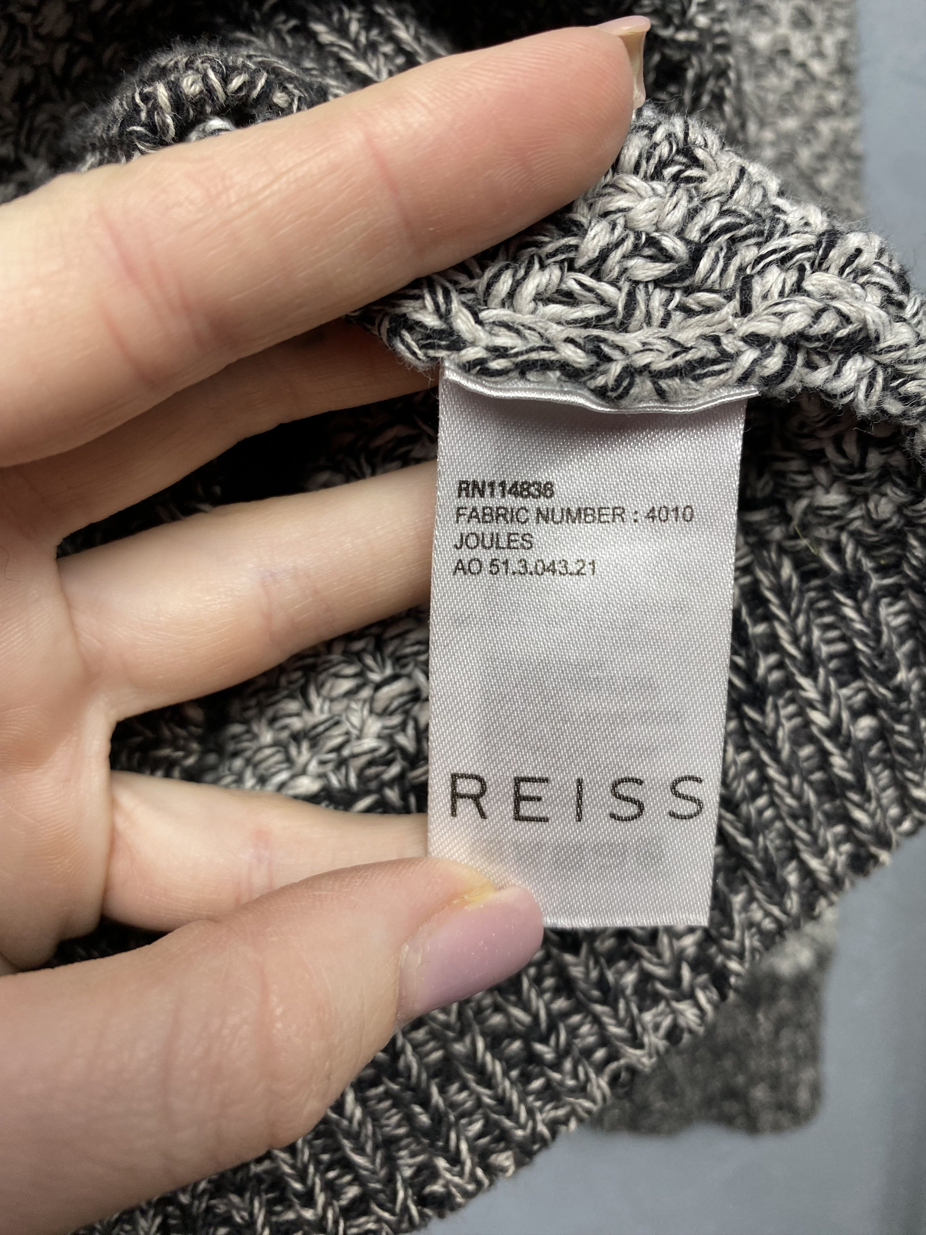 Reiss Reiss Mens Crew Neck Knit Sweater Size US M / EU 48-50 / 2 - 4 Thumbnail