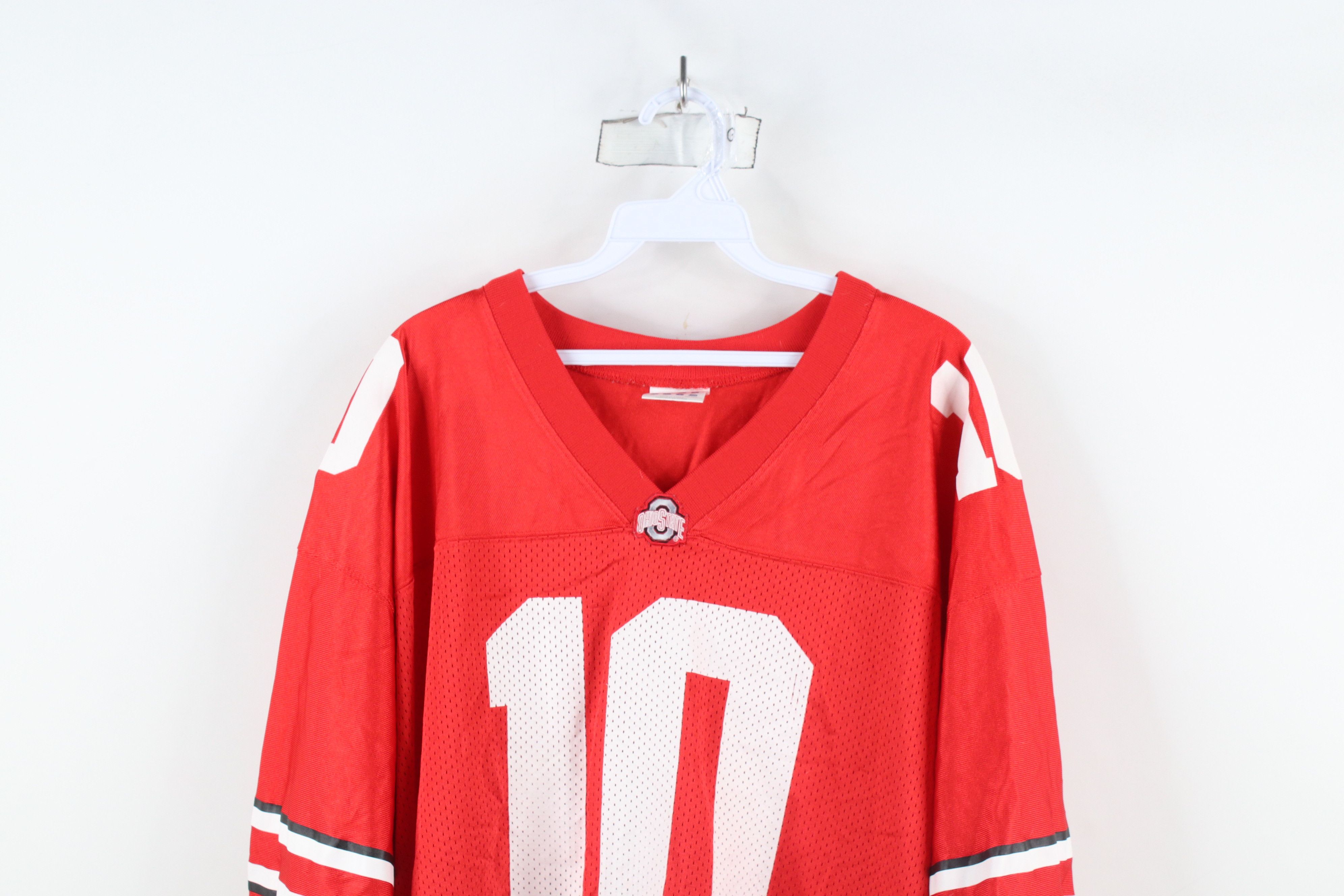 Adidas × Vintage Vintage Adidas Ohio State University Football Jersey #10 Size US XXL / EU 58 / 5 - 2 Thumbnail