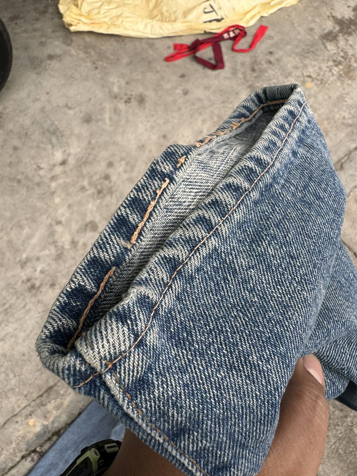 Denime × Japanese Brand Denime Selvedge Vintage Jeans Japan Size 34 Size US 34 / EU 50 - 16 Thumbnail