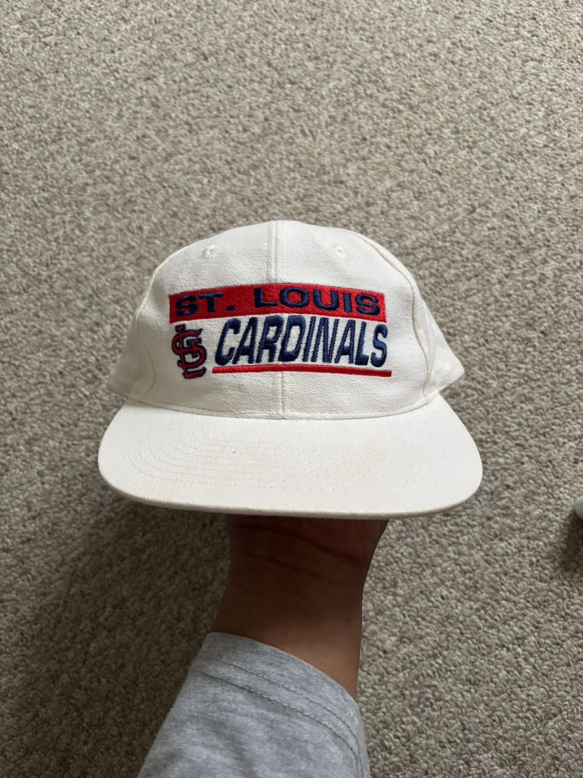 Logo Athletic × MLB × Vintage Vintage logo athletic St. Louis Cardinals snapback hat cap Size ONE SIZE - 1 Thumbnail