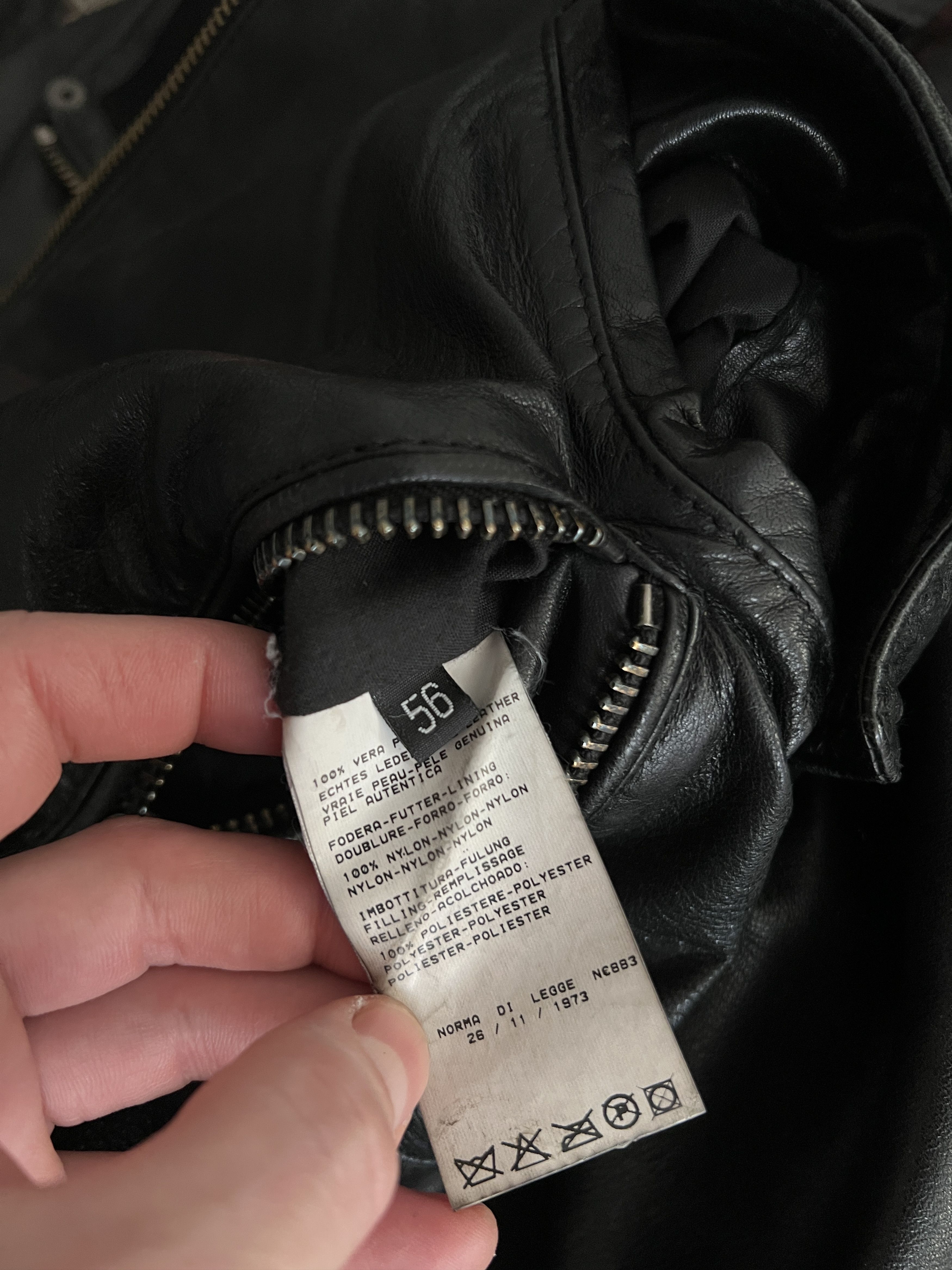 If Six Was Nine Vintage 2000s leather bomber jacket baggy boxy y2k japanese Size US L / EU 52-54 / 3 - 21 Thumbnail