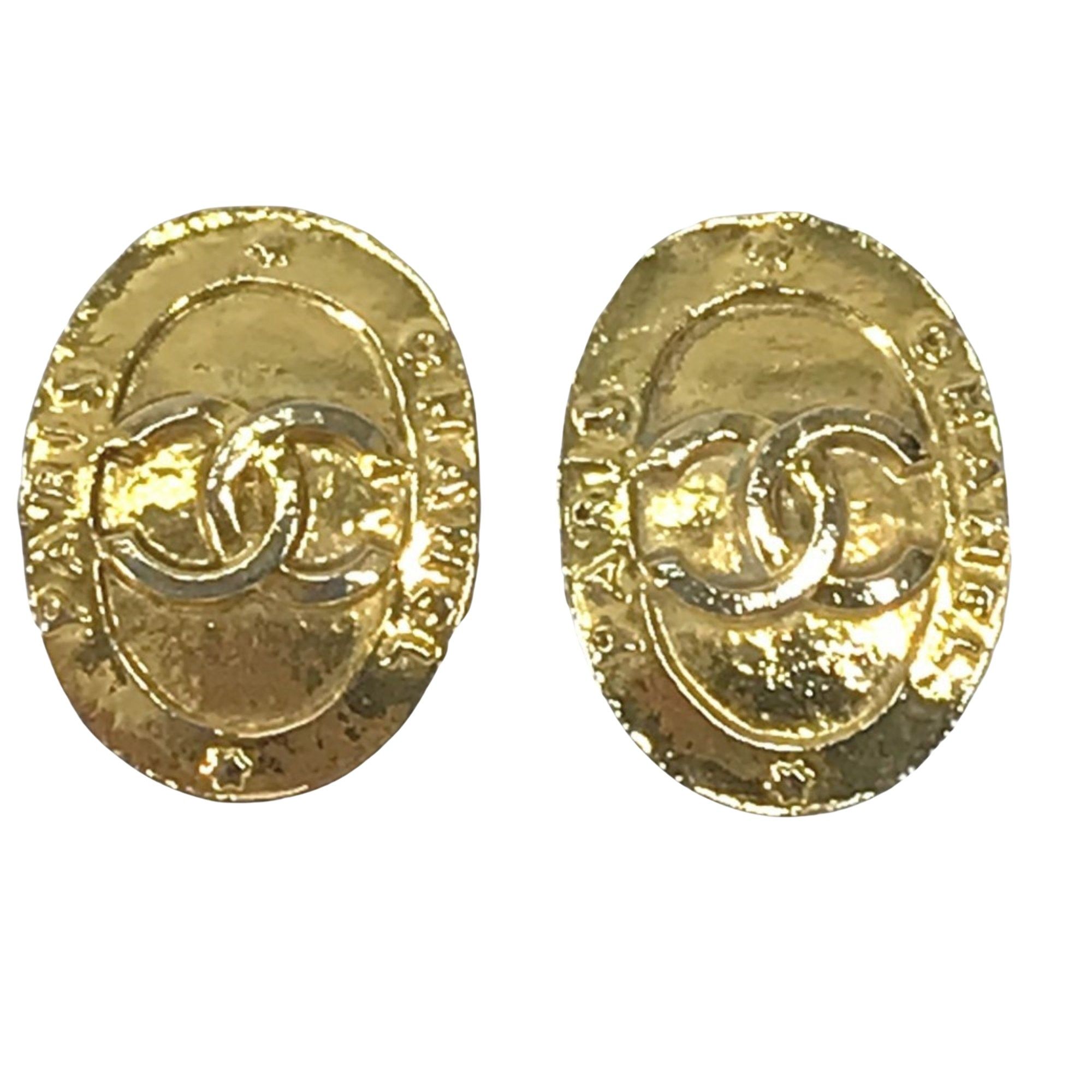 Chanel Chanel Coco Mark earring Size ONE SIZE - 1 Thumbnail