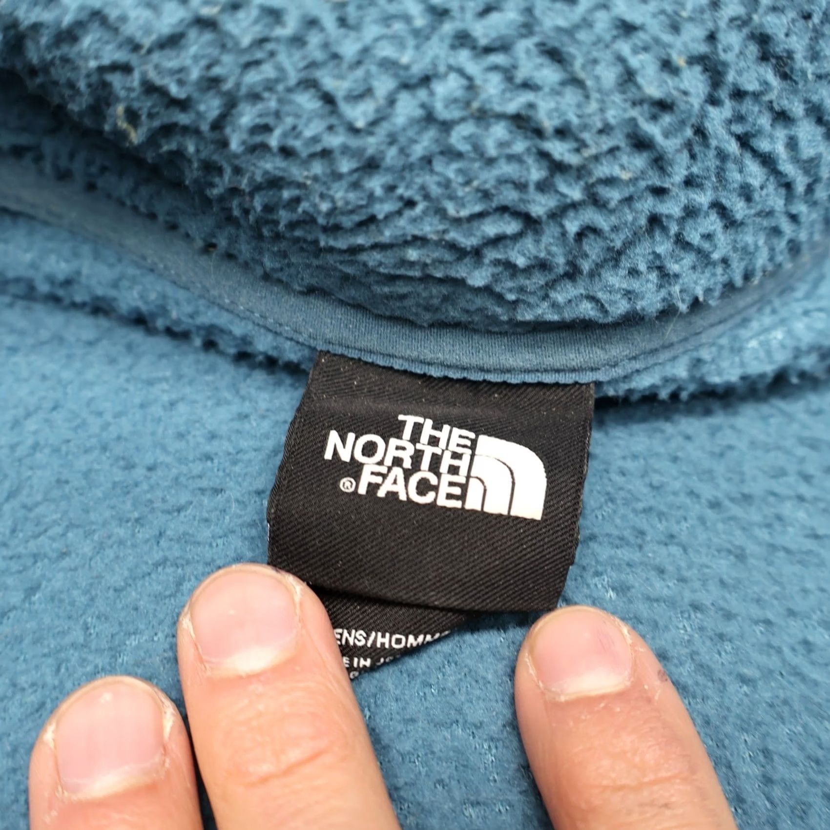 The North Face The North Face Sweater Mens L Blue Fleece Pullover 1/4 Zip Outdoor Mock Neck Zip Pockets Size US L / EU 52-54 / 3 - 5 Thumbnail