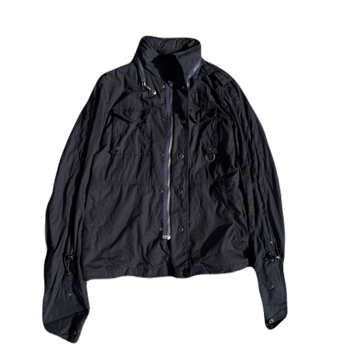 If Six Was Nine 2000s Japanese archive Vkei Gimmic Slim Zip Jacket Size US S / EU 44-46 / 1 - 2 Thumbnail