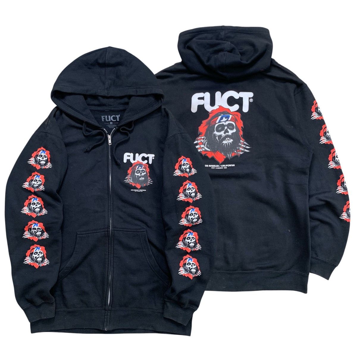 Fuct Zip Hoodie | Grailed