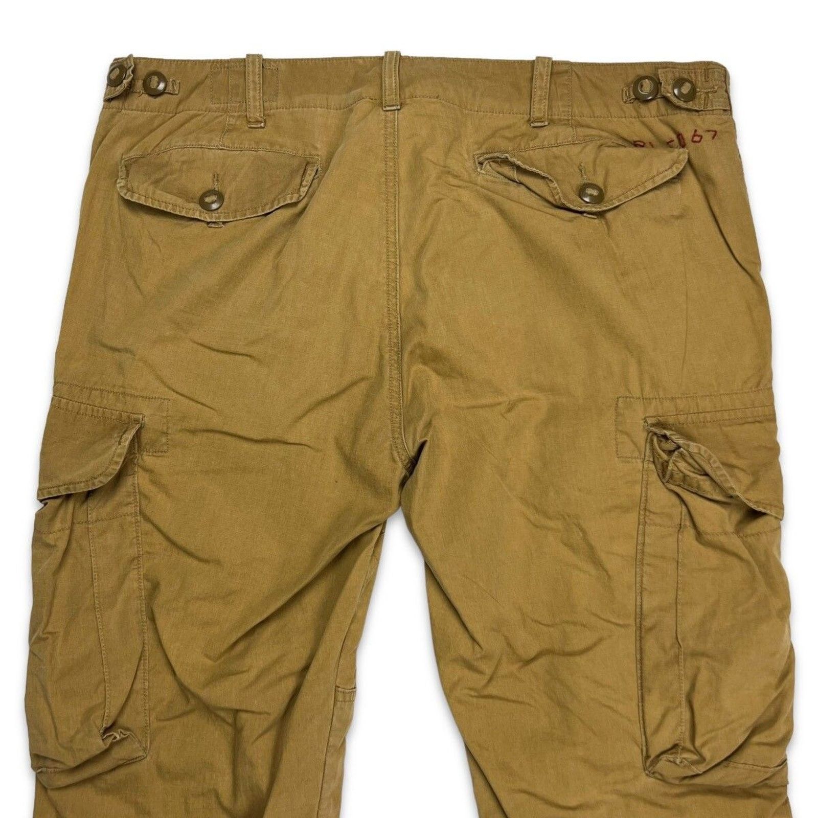 Polo Ralph Lauren × Vintage Polo Ralph Lauren Pants 36x30 MIL-J-4883A Surplus 90s Cargo Size US 36 / EU 52 - 6 Thumbnail