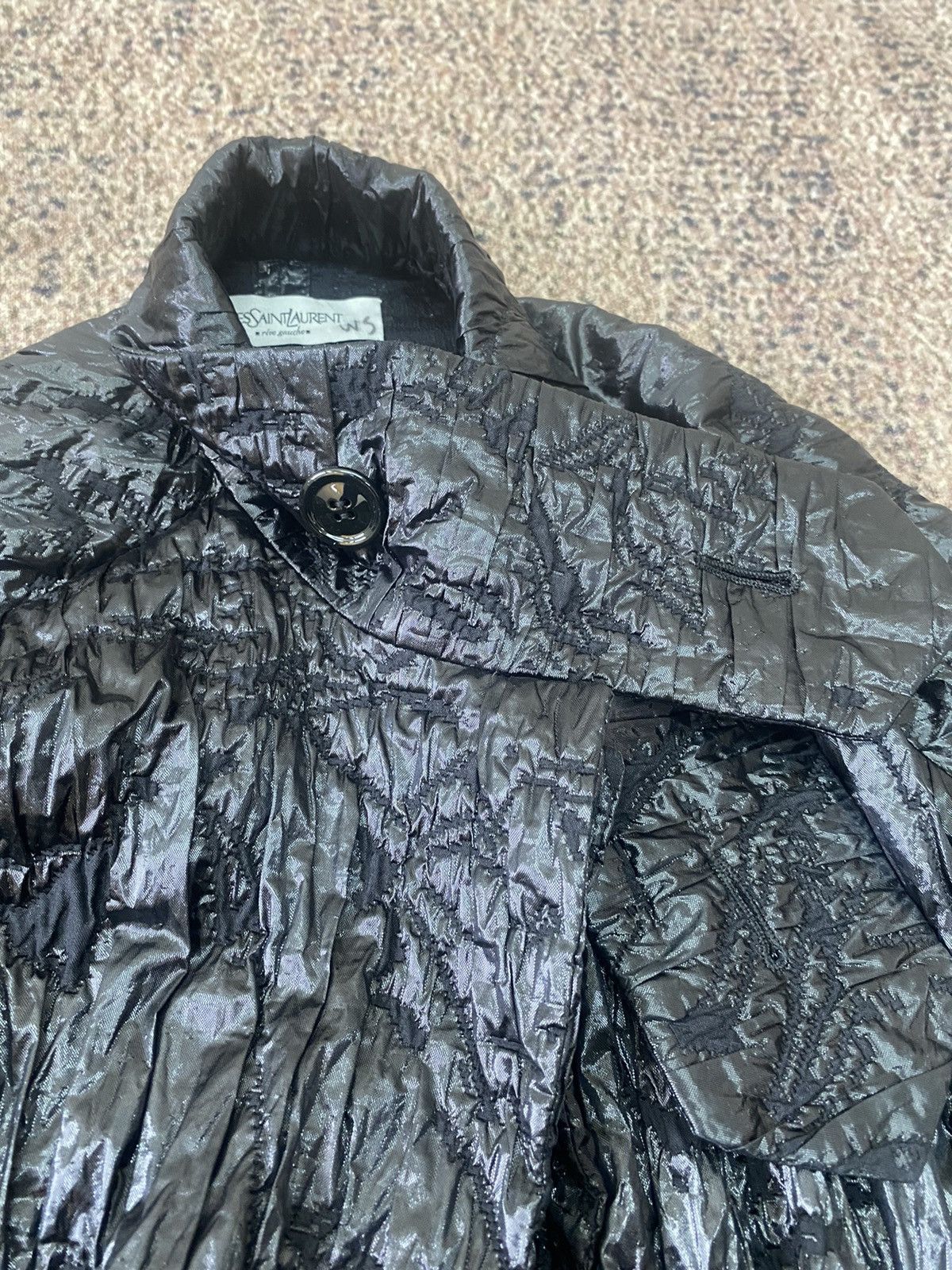 Yves Saint Laurent Vintage YvesSaintLaurent Rive Gauche Jacket Made In France Size US XL / EU 56 / 4 - 6 Thumbnail