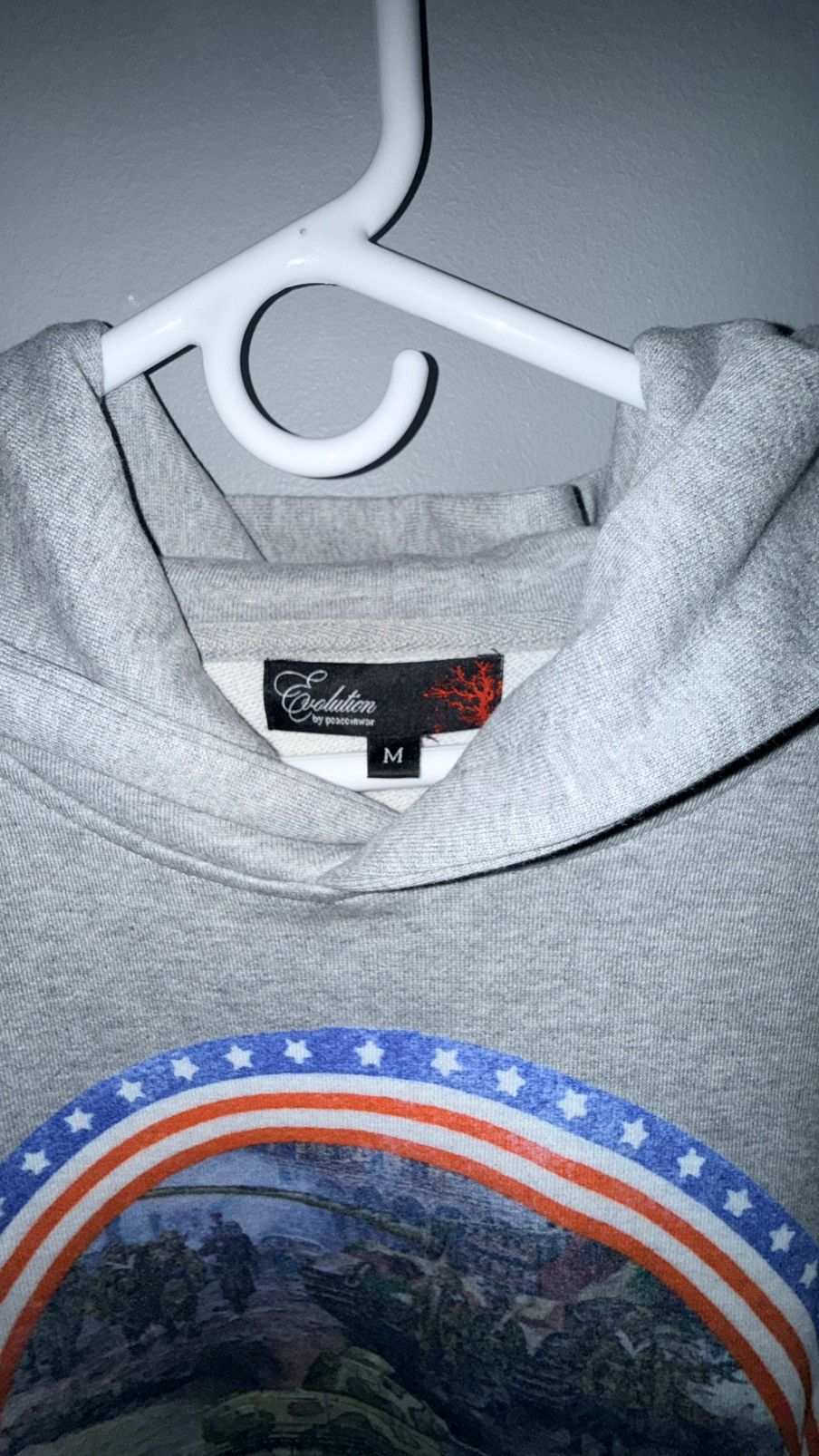 Droland Miller Peaceinwar “patriot” hoodie Size US M / EU 48-50 / 2 - 2 Thumbnail