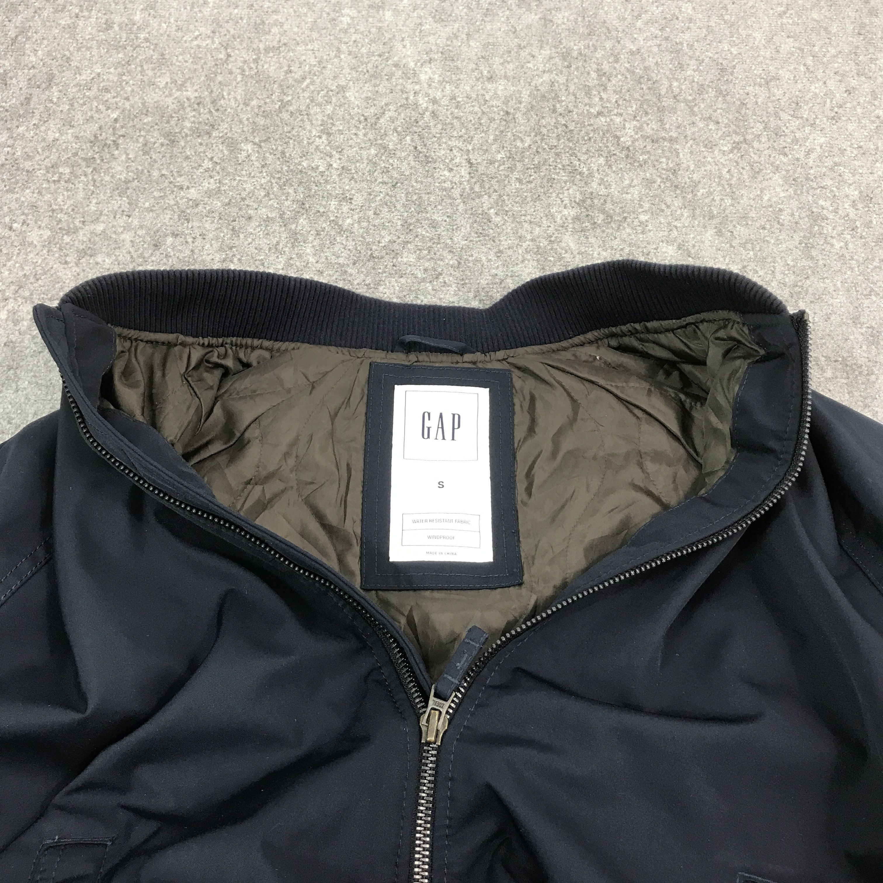 Gap Gap Navy Bomber Jacket Ma1 style design Size US S / EU 44-46 / 1 - 5 Thumbnail