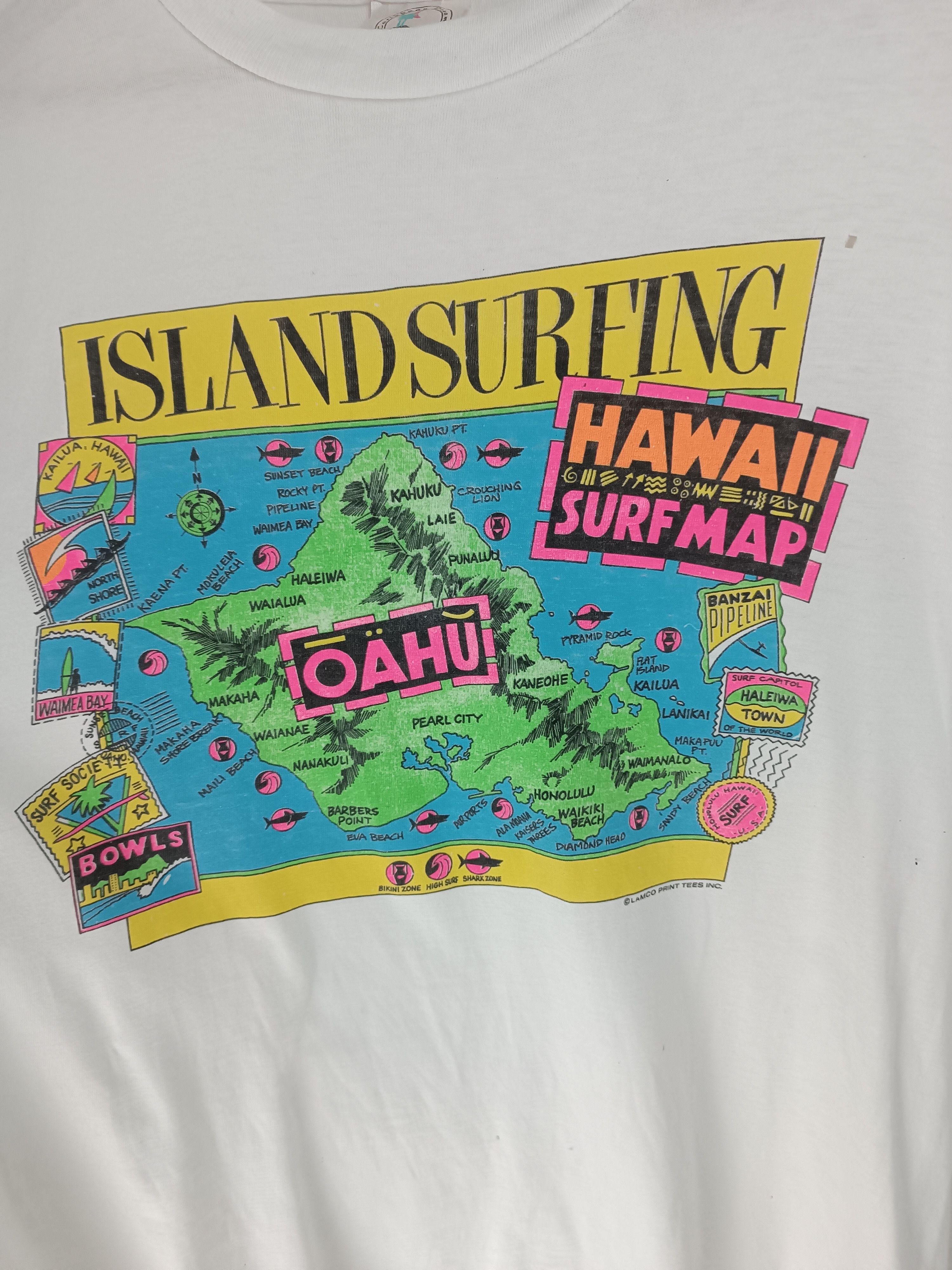 Other VINTAGE 90'S HAWAII ISLAND SURFING TEE SUN SURF QUIKSILVER Size US L / EU 52-54 / 3 - 8 Thumbnail