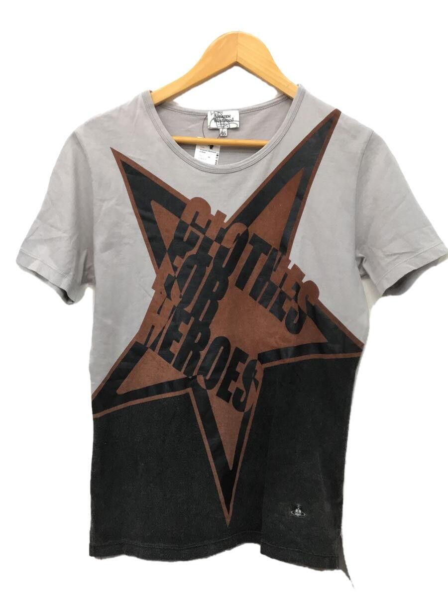 image of Vivienne Westwood Clothes For Heroes T-Shirt in Grey, Men's (Size Small)