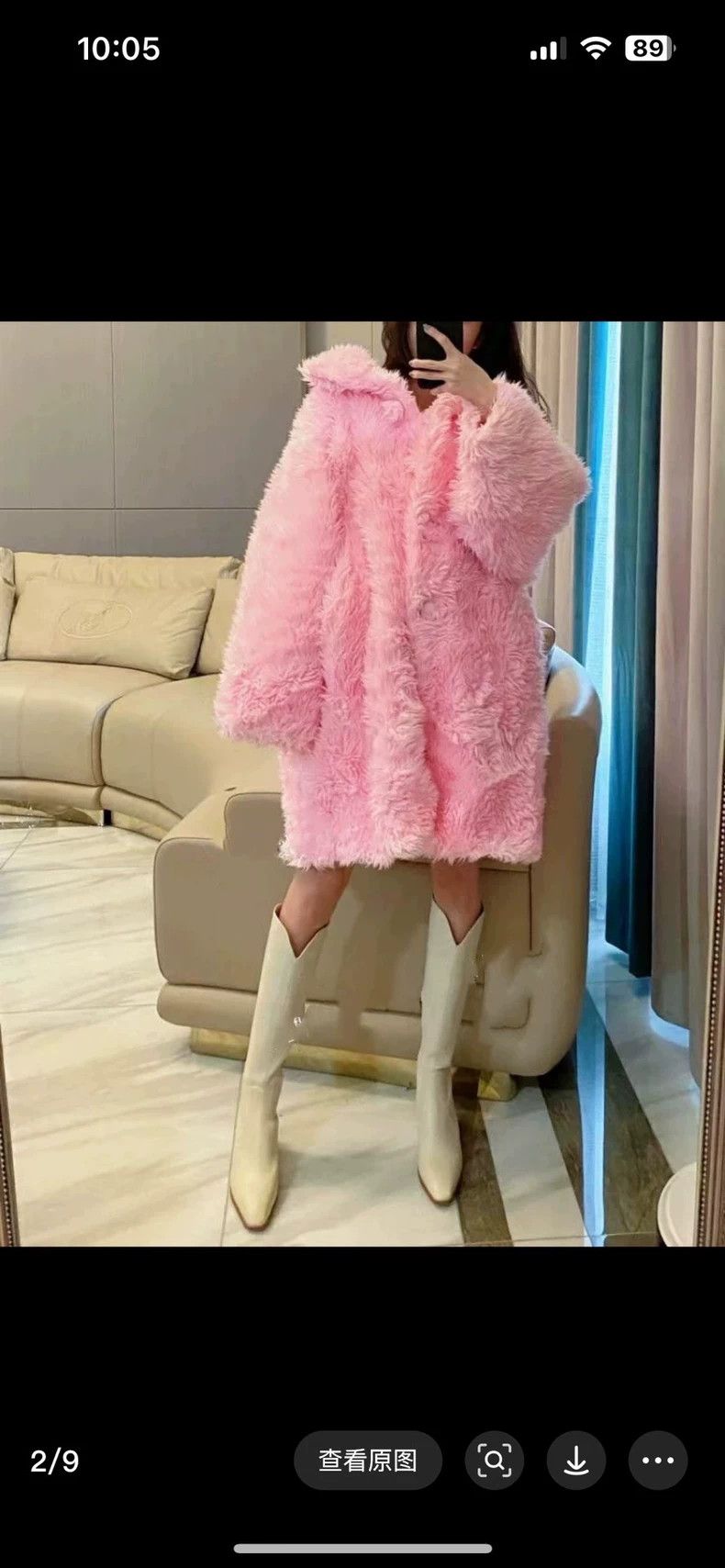 Other Balenciaga size 34 Pink Teddy Coat Size XS / US 0-2 / IT 36-38 - 6 Thumbnail