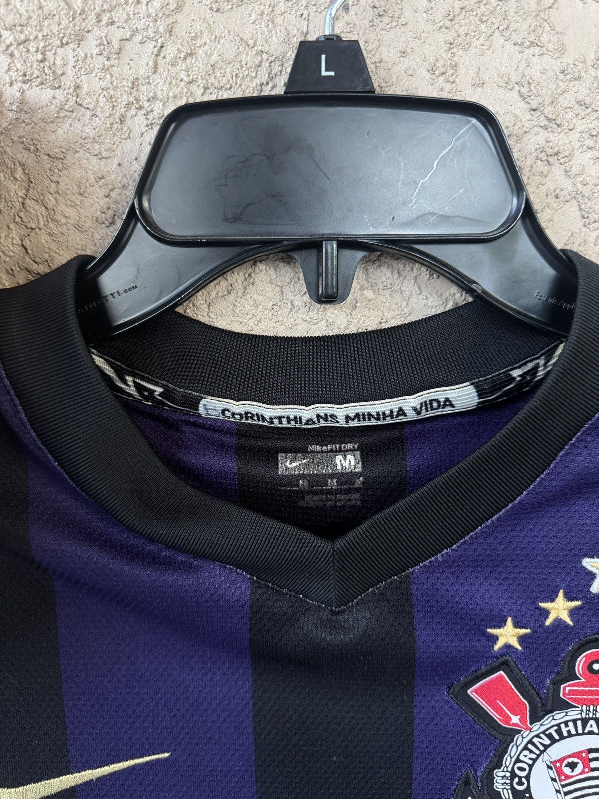 Nike 2009/2010 Corinthians Third Jersey Ronaldo #9 Nike Size M R9 Size US M / EU 48-50 / 2 - 5 Thumbnail