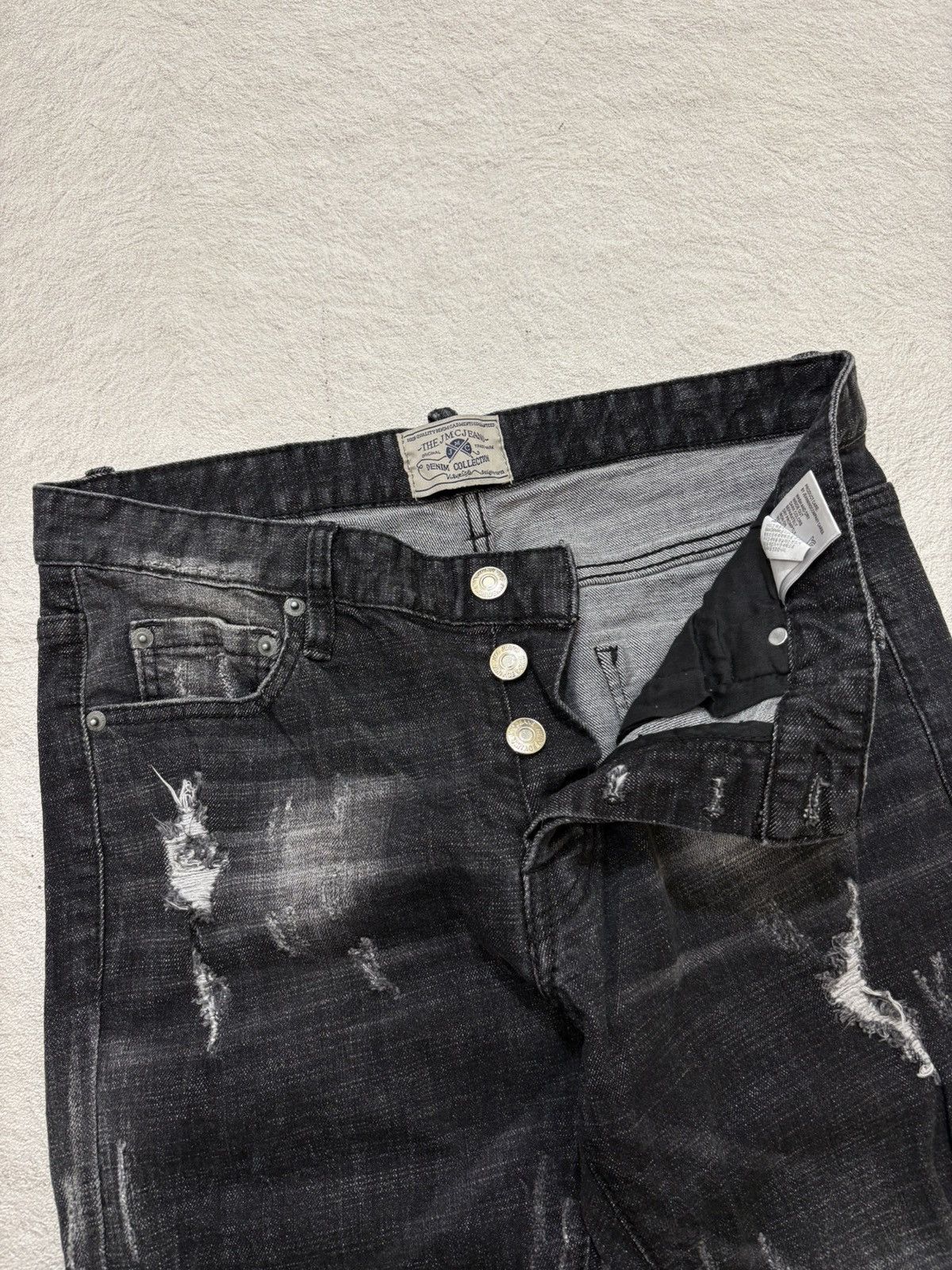 Undercover JMC Jeans distressed japan Denim y2k style Size US 31 - 4 Thumbnail