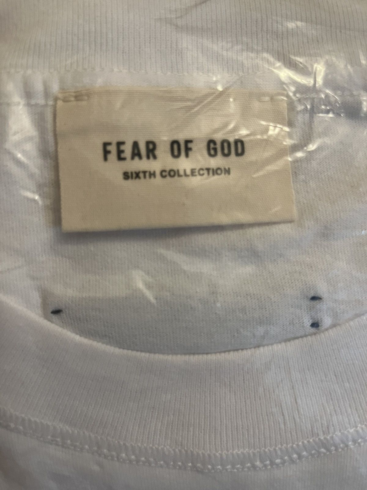 Fear of God Fear of god "GF' Tee w/ 3M xl Size US XL / EU 56 / 4 - 4 Thumbnail
